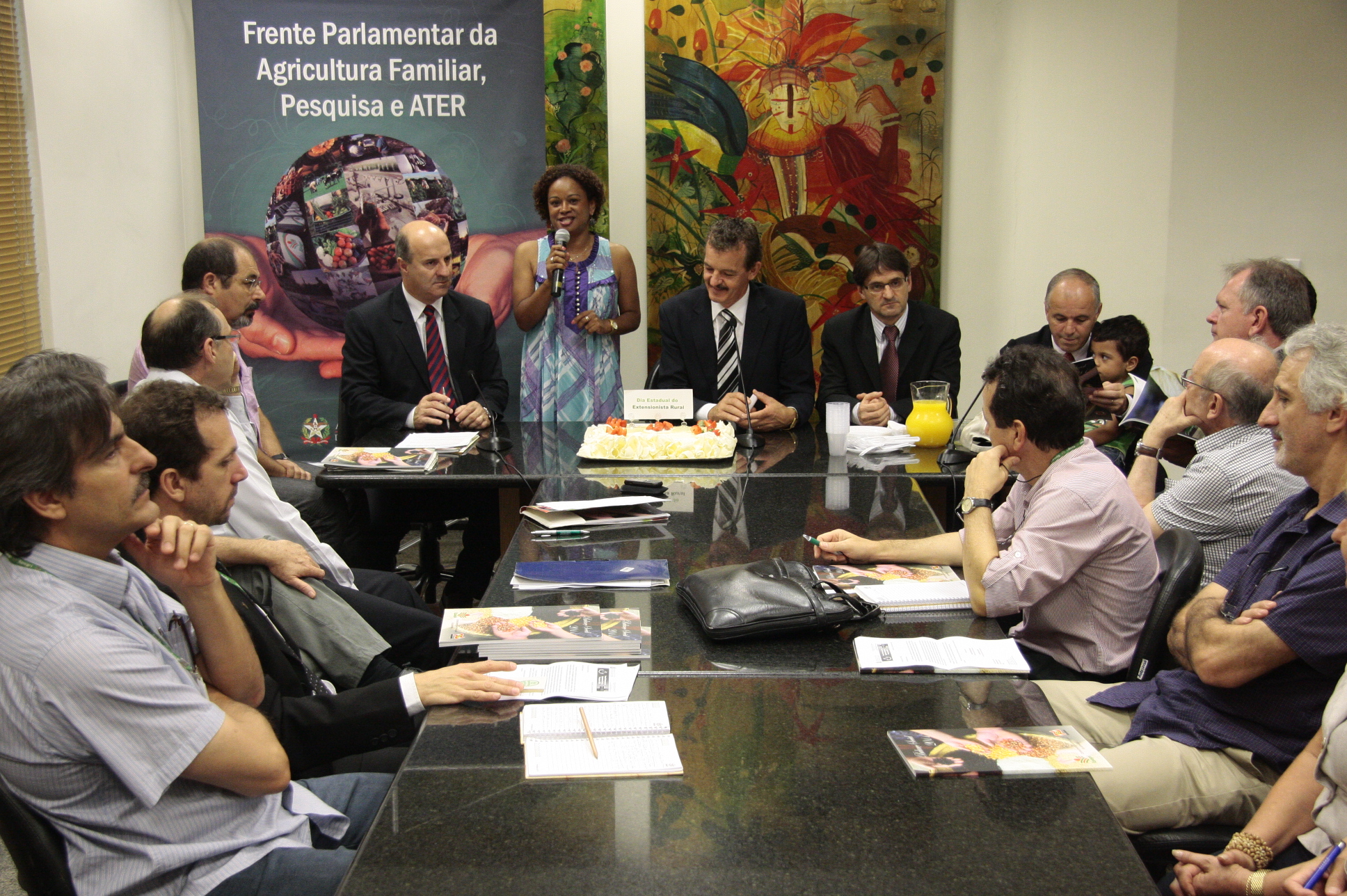 Reunião da Frente Parlamentar da Agricultura Familiar. Foto: Miriam Zomer