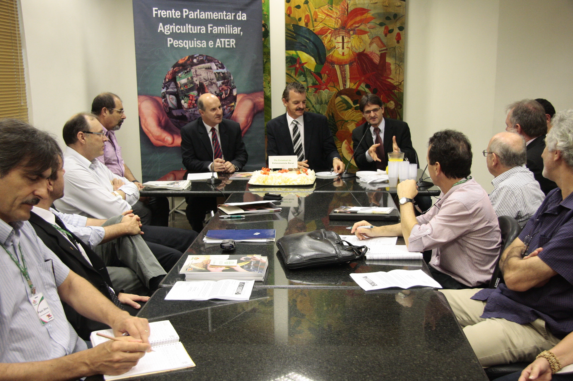 Reunião da Frente Parlamentar da Agricultura Familiar. Foto: Miriam Zomer