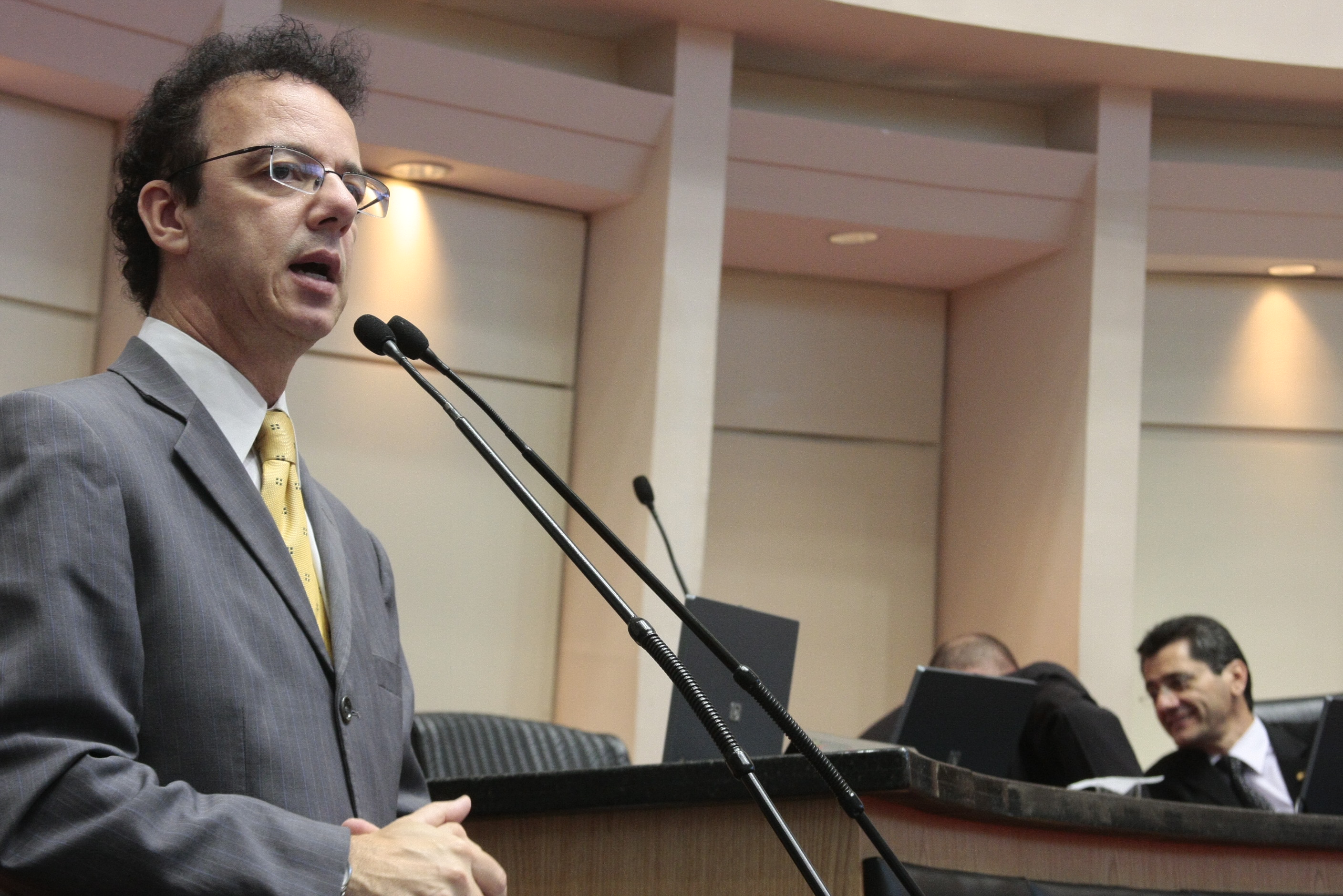 Sessão Ordinária - Plenário Osni Régis. Deputado Ismael dos Santos (PSD) Foto:Eduardo Guedes de Oliveira