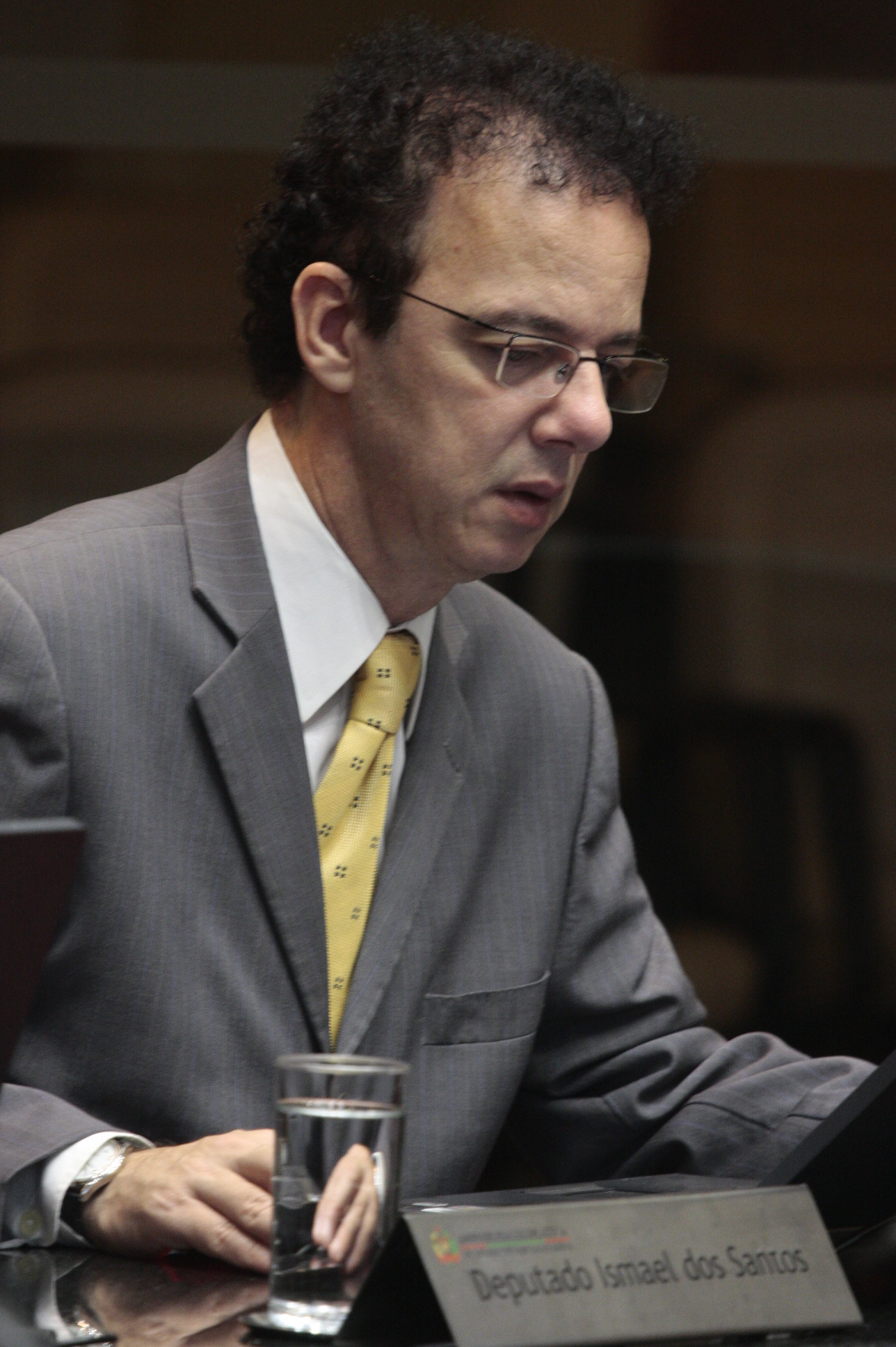 Sessão Ordinária - Plenário Osni Régis. Deputado Ismael dos Santos (PSD) Foto: Miriam Zomer
