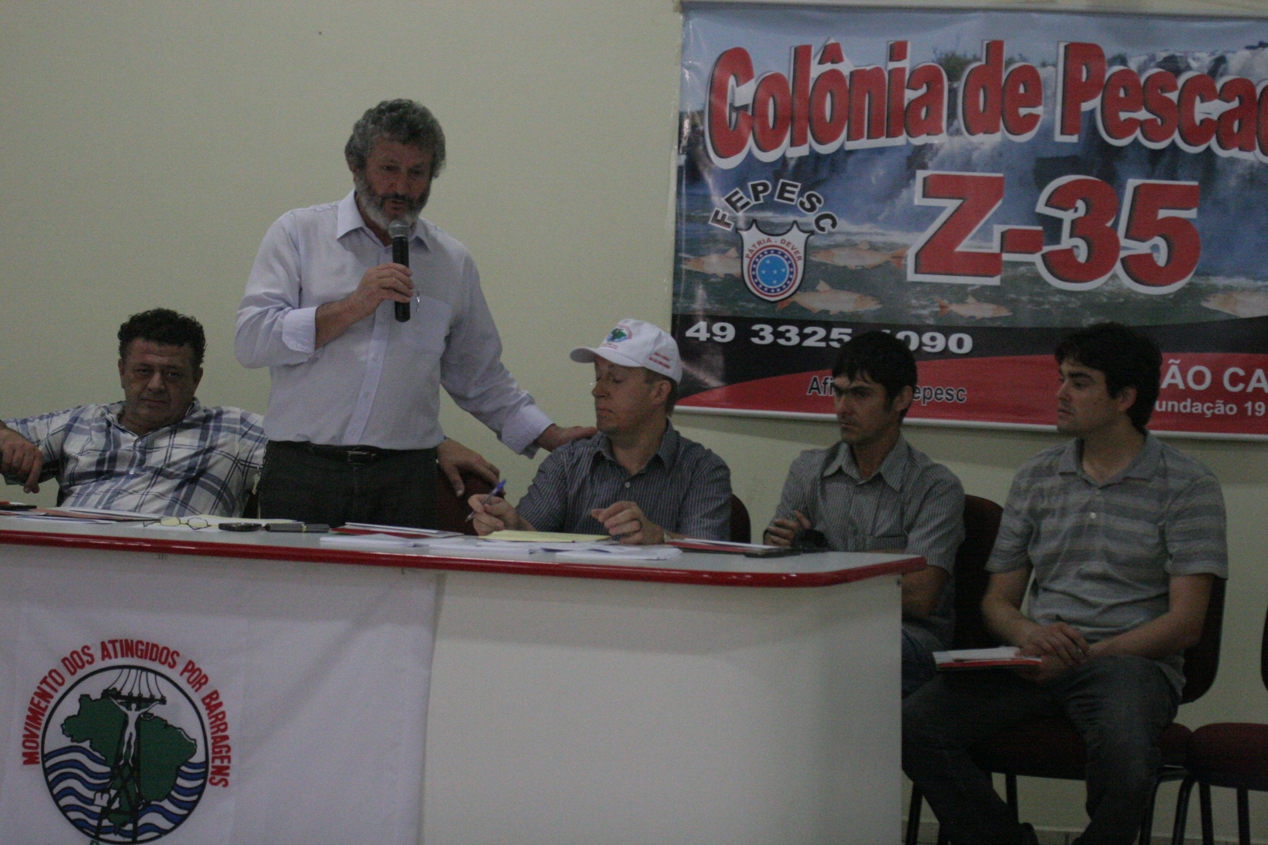 Audiencia Publica da Comissao de Pesca e Aquicultura discute a  Situacao dos Pescadores da Barragem Foz do Chapeco  Foto Carlos Kilian