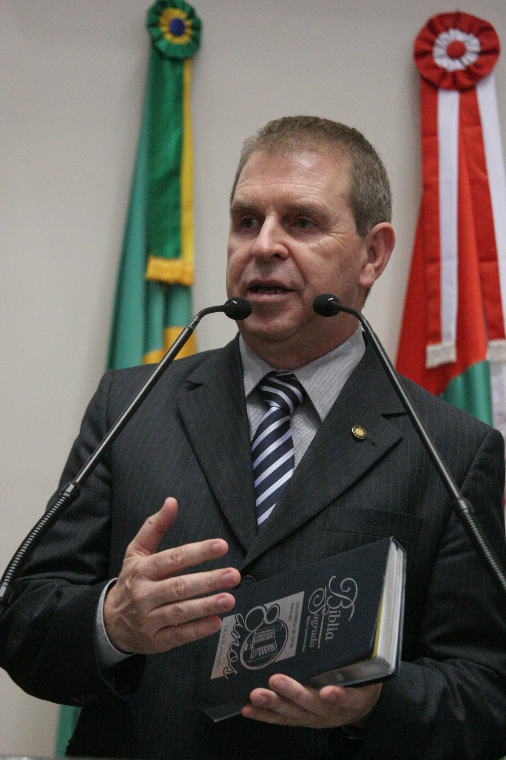 Sessão Ordinária - Plenário Osni Régis - Deputado Mauricio Eskurlark (PSD)  Foto: Carlos Kilian