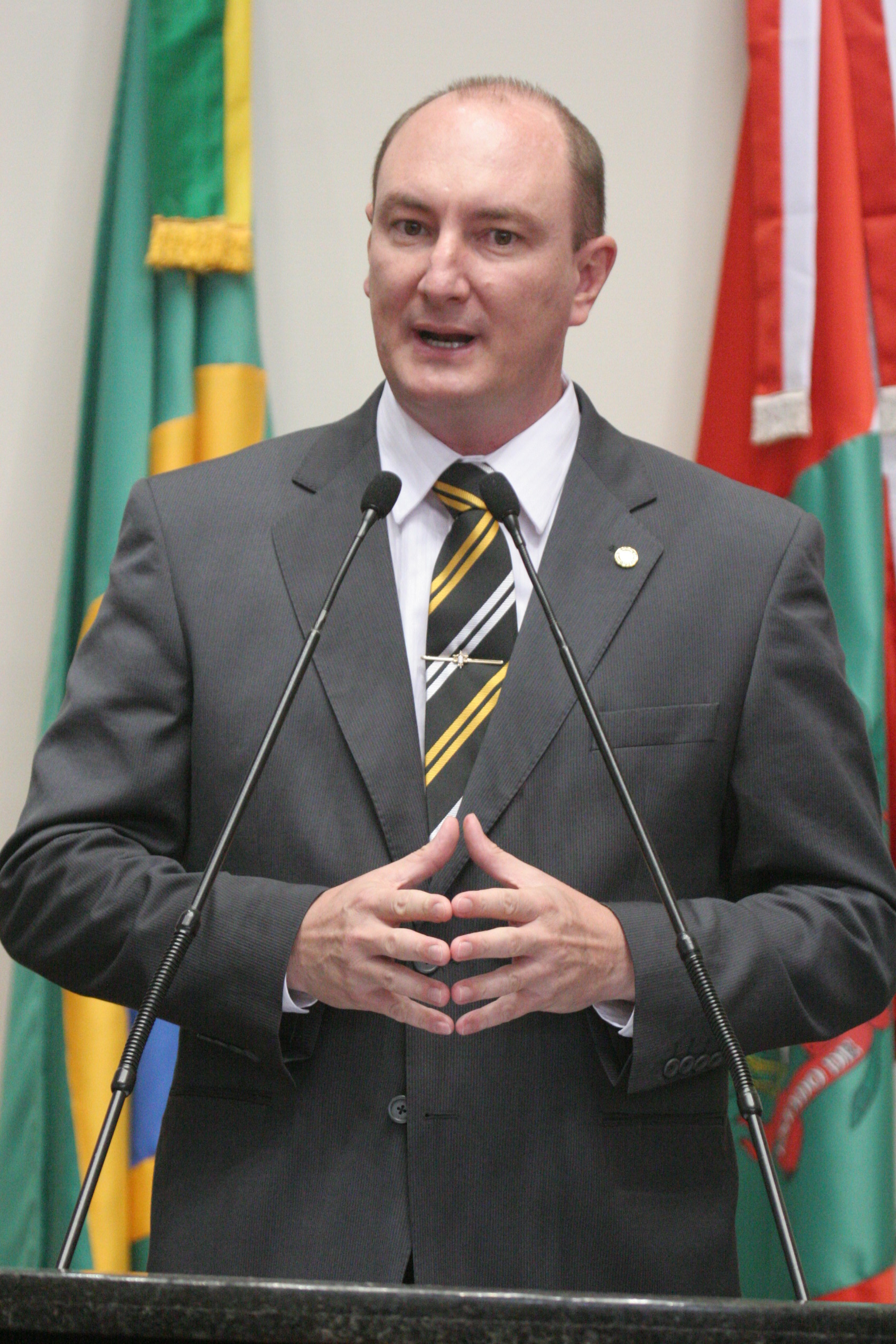 Sessão Ordinária - Plenário Osni Régis - Deputado Mauro de Nadal (PMDB)  Foto: Carlos Kilian