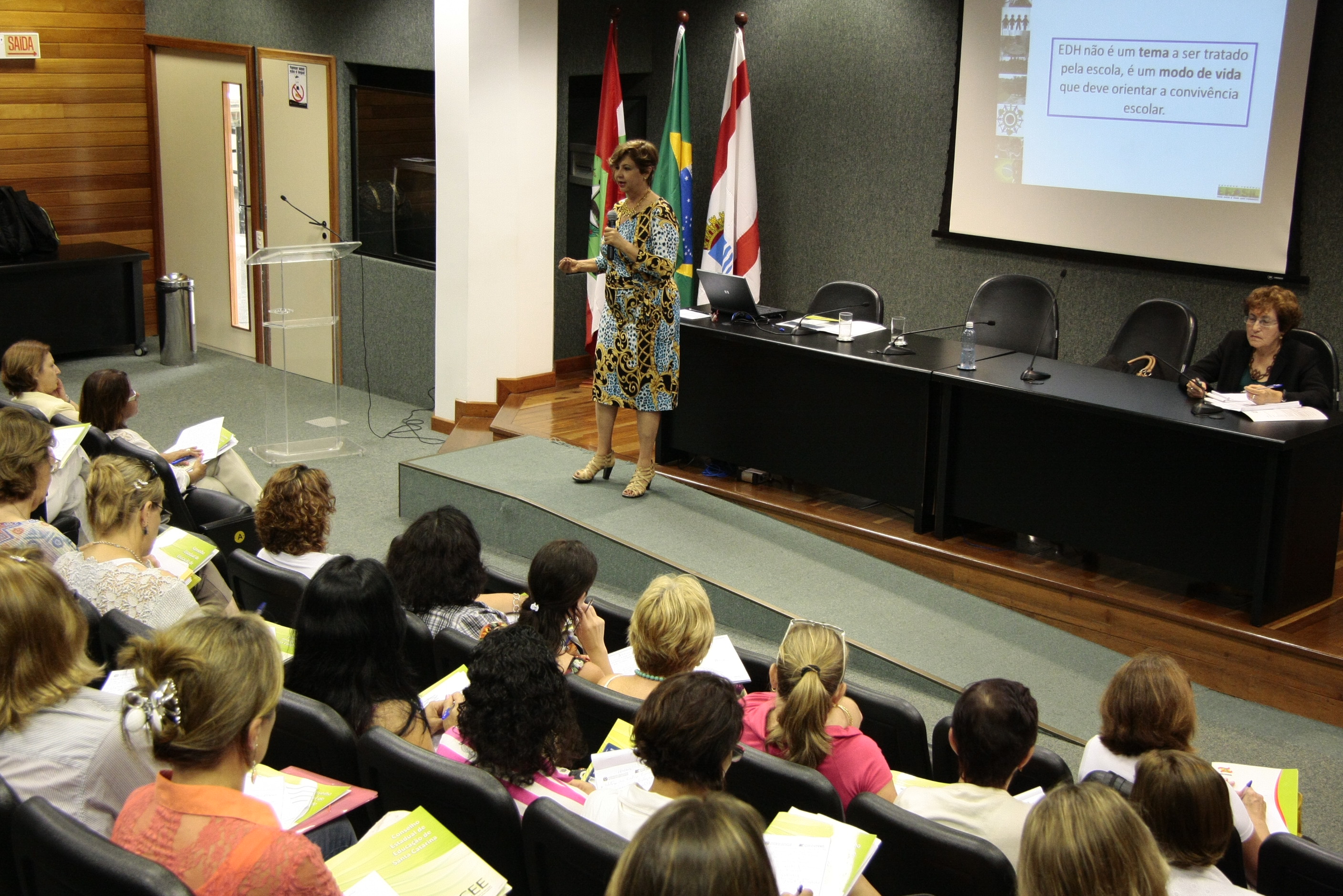 Encontro dos Conselhos de Educação da Região Sul. Foto: Miriam Zomer