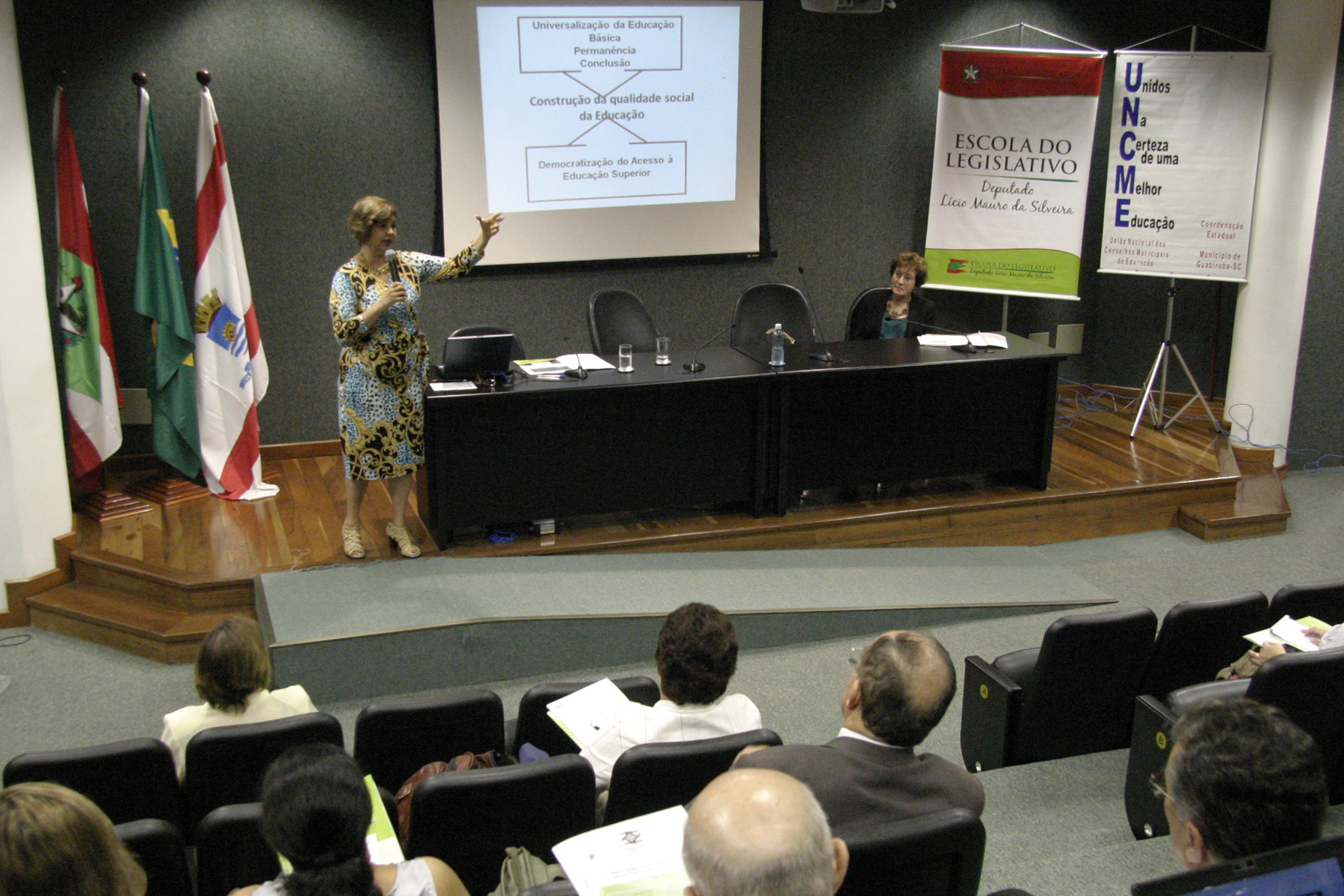 Encontro dos Conselhos de Educação da Região Sul. Foto: Miriam Zomer