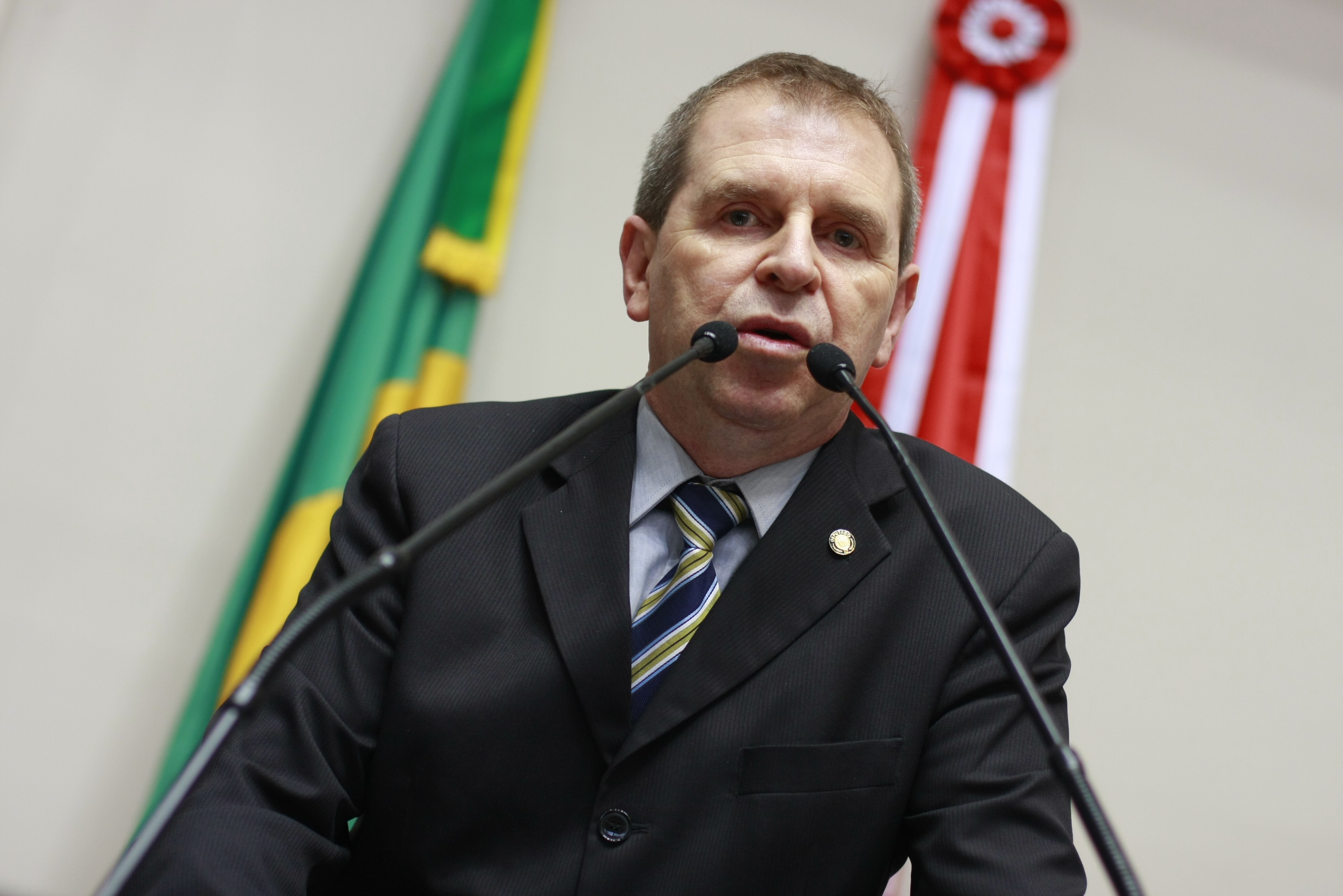 Sessão Ordinária - Plenário Osni Régis - deputado Maurício Eskudlark (PSD) - Foto: Lucas Gabriel Diniz