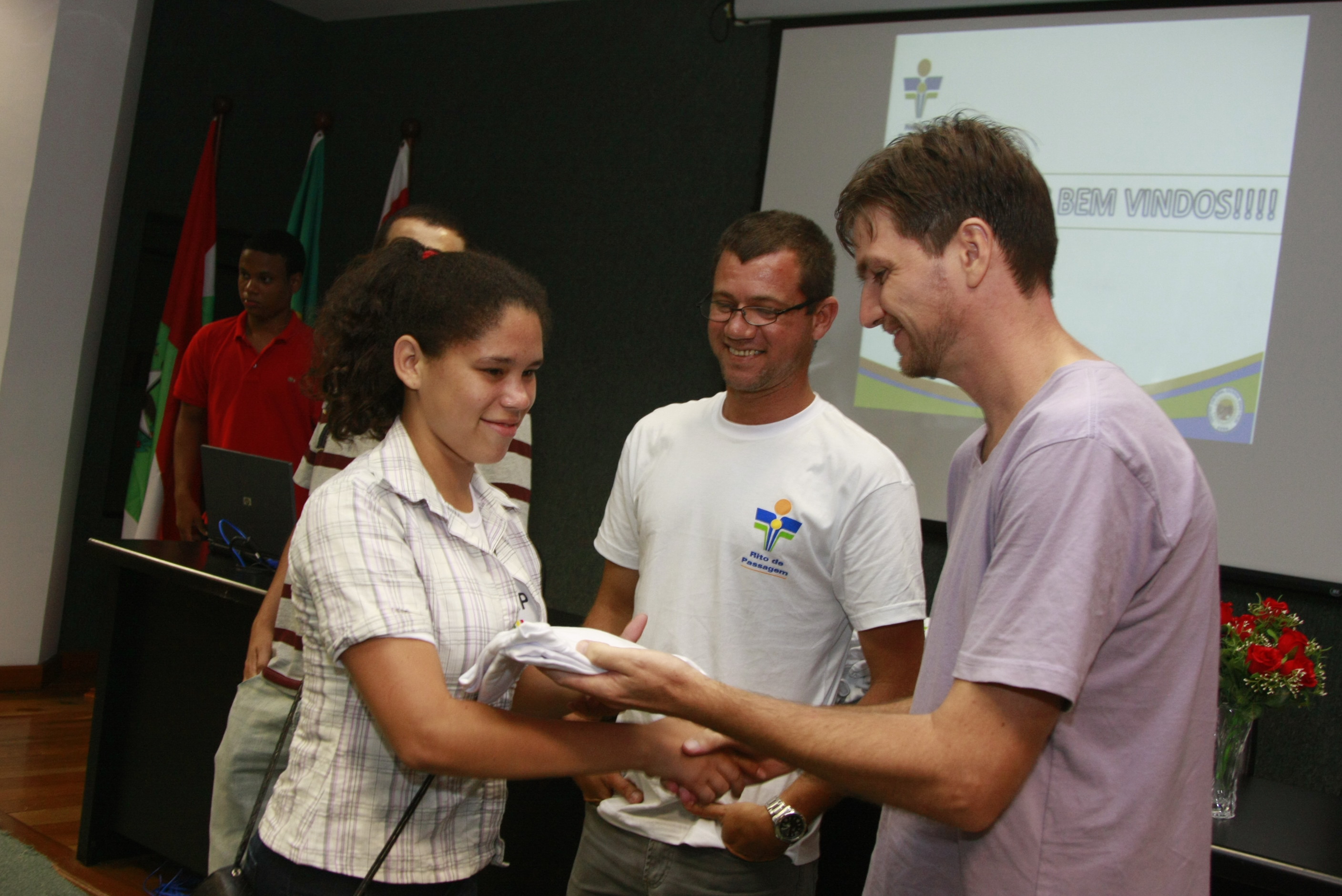 Cerimônia do Instituto Padre Vilson Groh - IVG - Foto: Lucas Gabriel Diniz