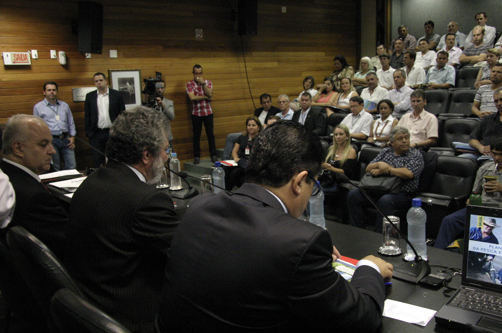 Lançamento do Plano Safra para a Pesca e Aquicultura. Foto: Eduardo Guedes