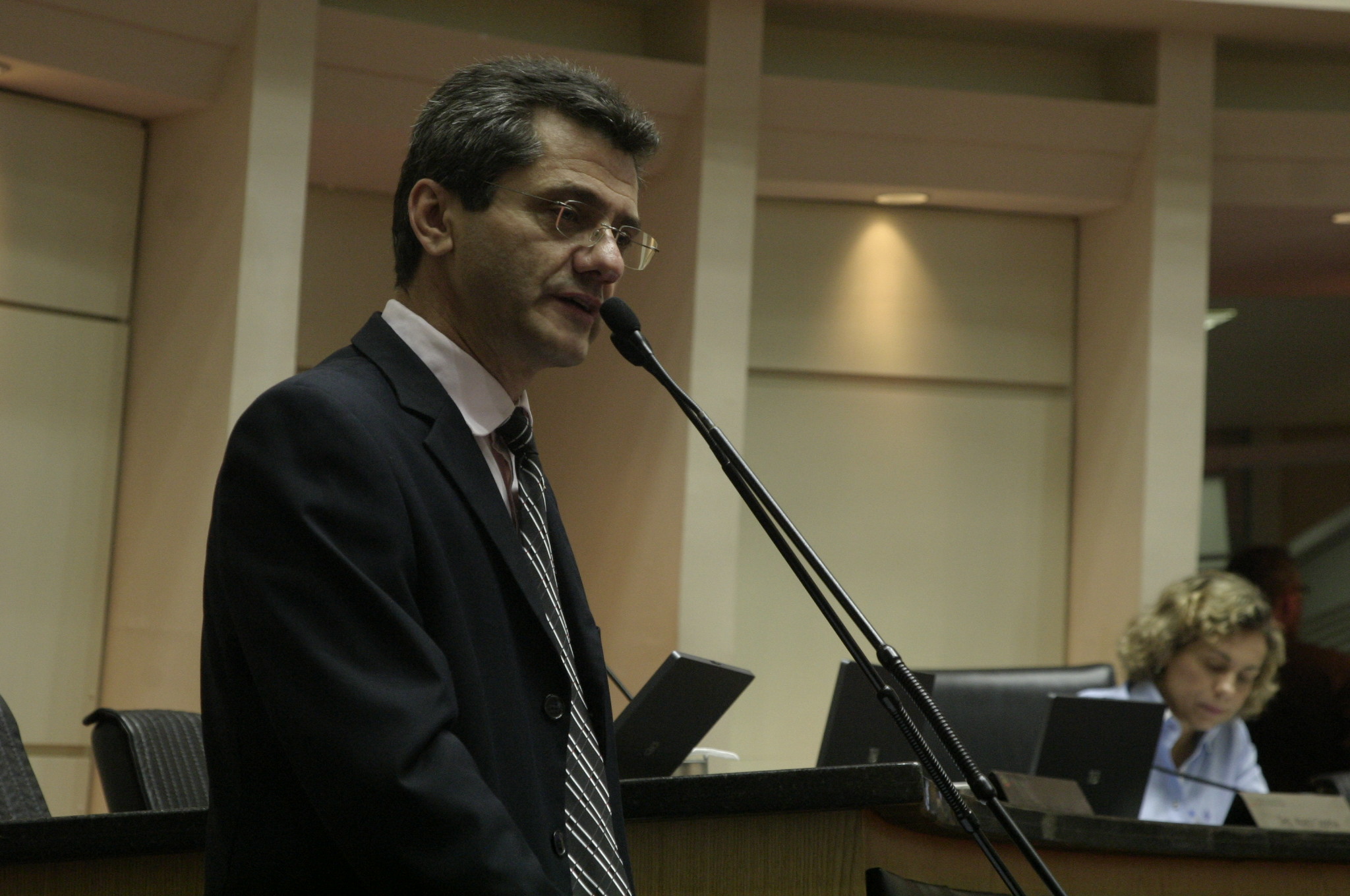 Sessão Ordinária - Plenário Osni Régis - Deputado Jailson Lima (PT). Foto: Eduardo Guedes