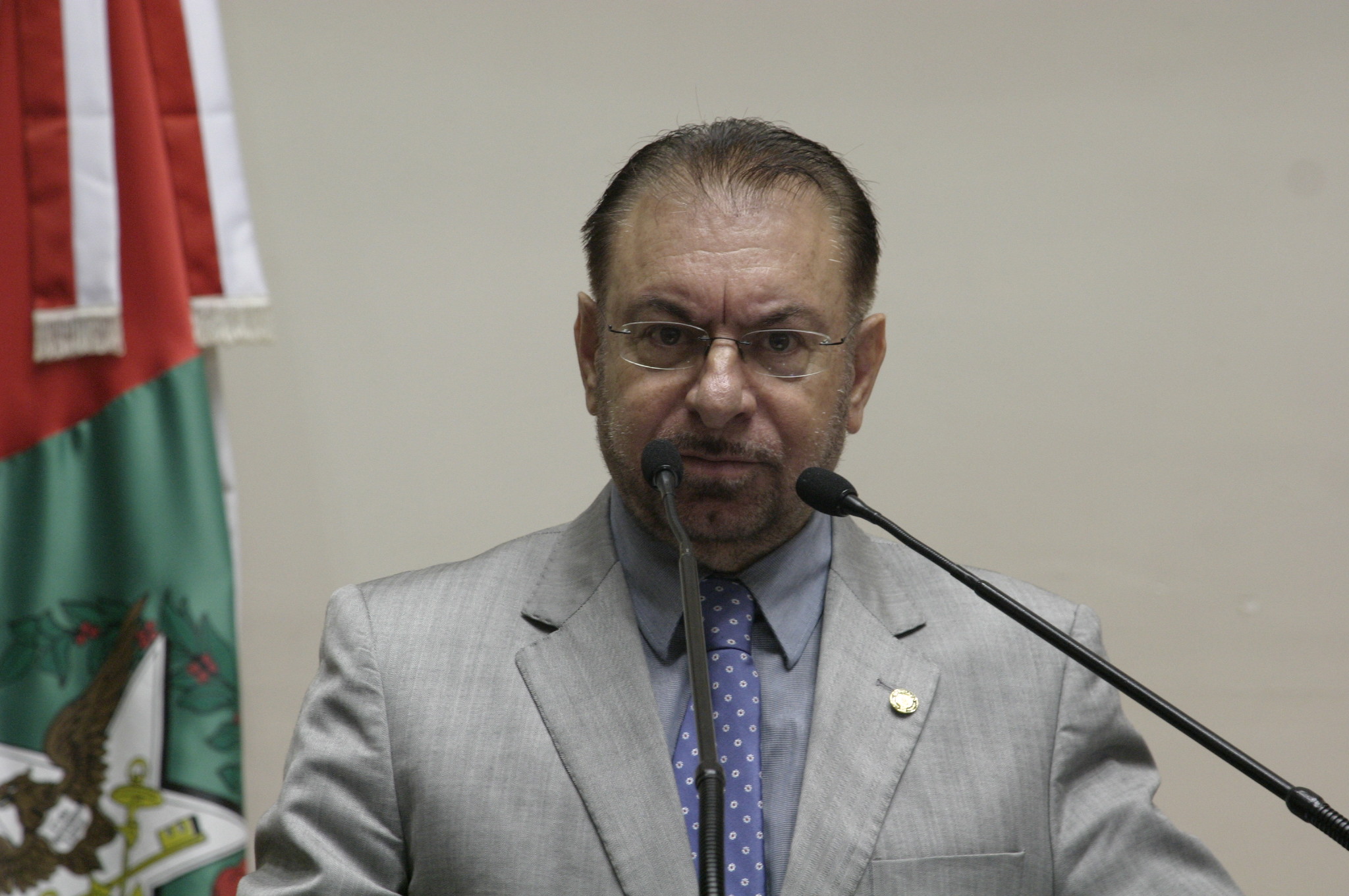 Sessão Ordinária - Plenário Osni Régis - Deputado Volnei Morastoni (PT). Foto: Eduardo Guedes