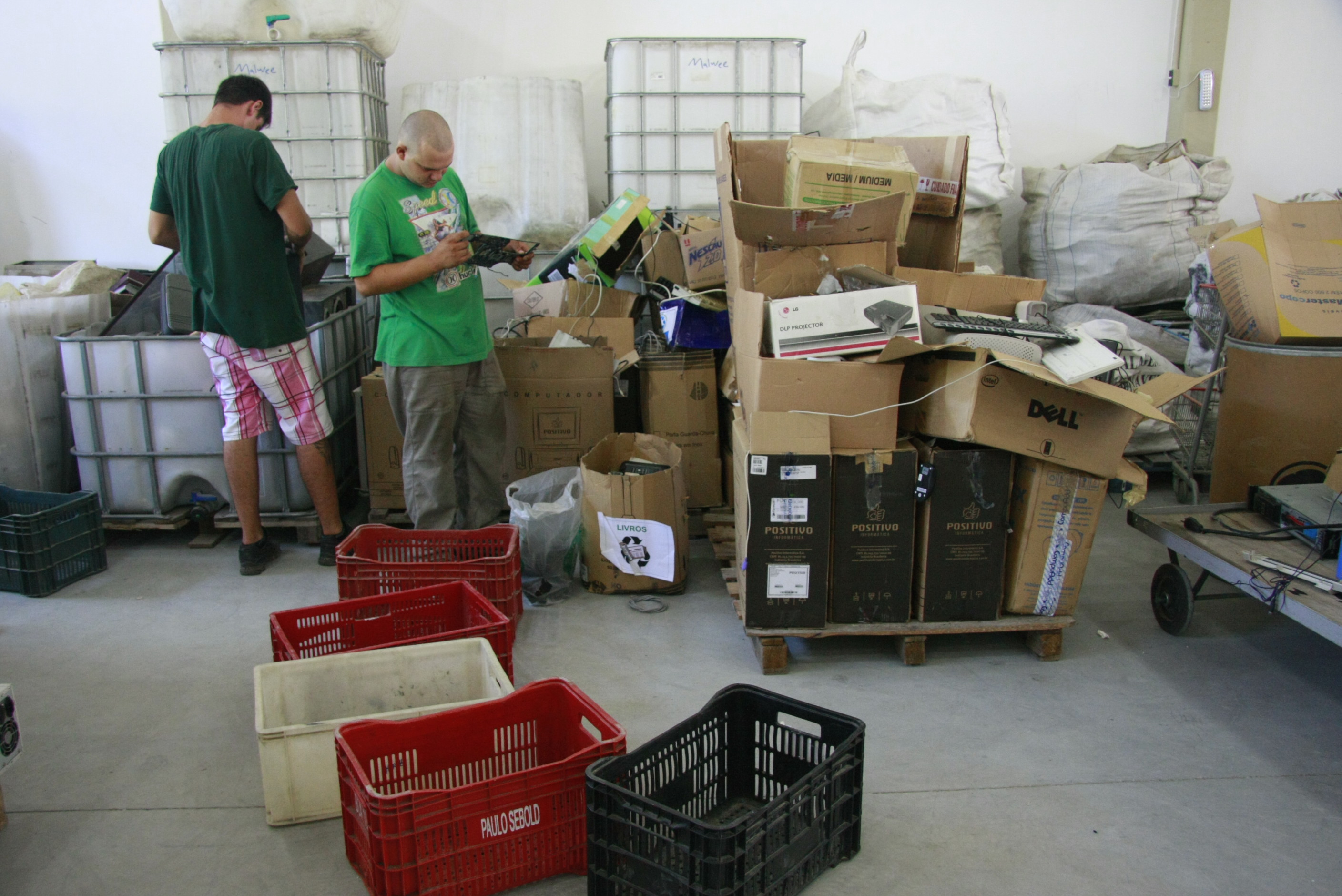 Reciclagem de lixo eletrônico