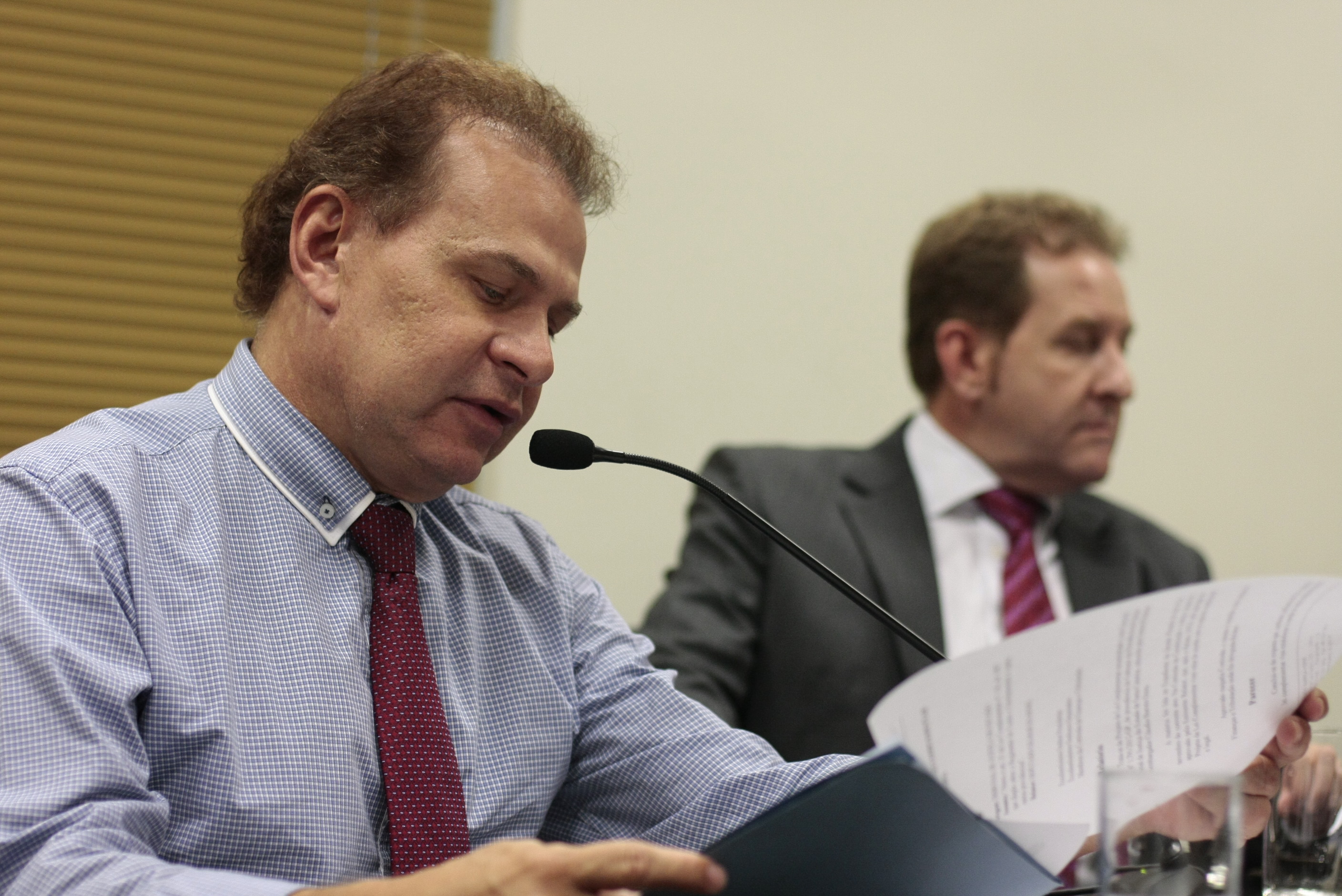 Reunião da Comissão de Finanças e Tributação - deputado Gilmar Knaesel (PSDB) - Foto: Lucas Gabriel Diniz