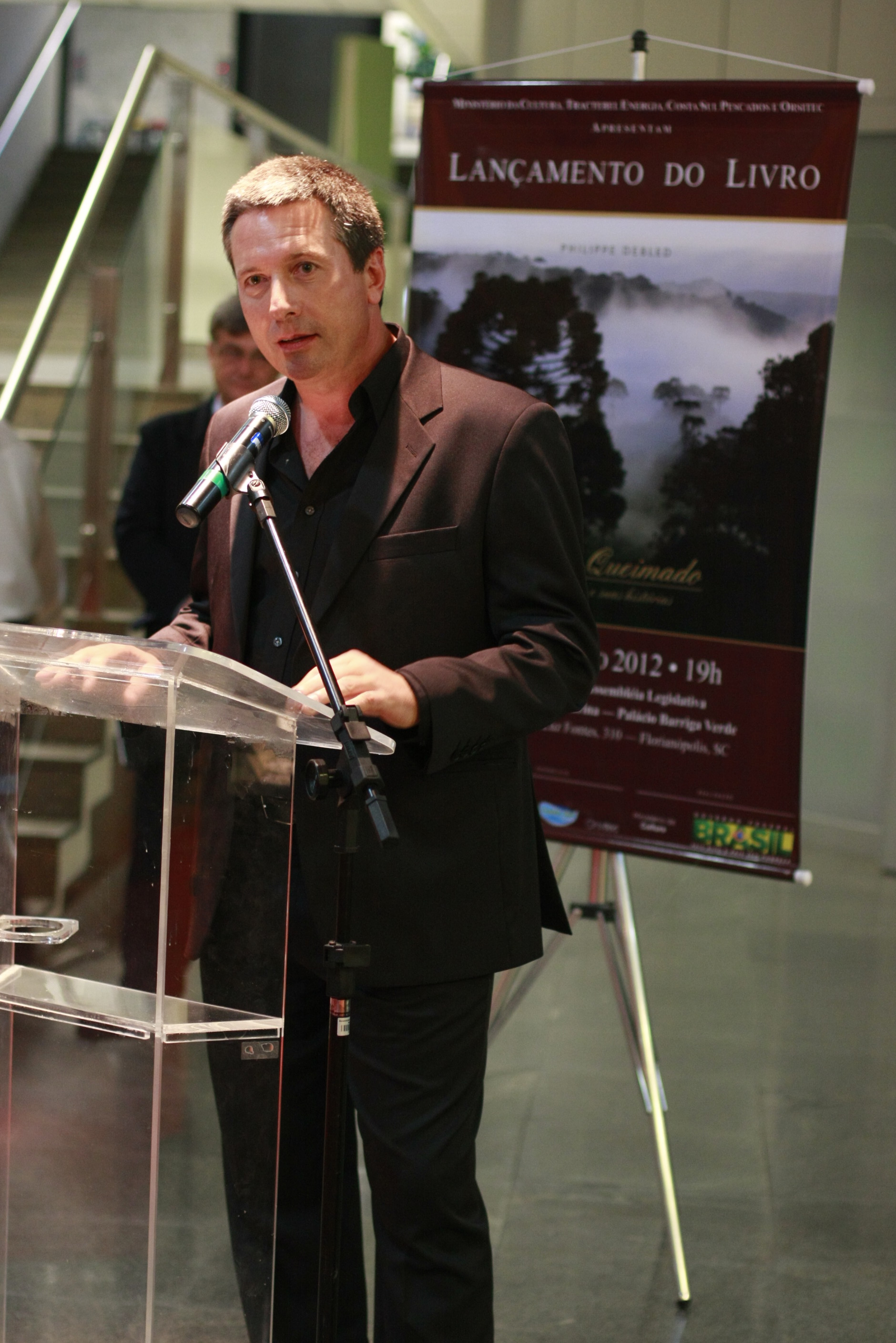Lançamento Literário - Rancho Queimado - Philippe Debled - Foto: Lucas Gabriel Diniz