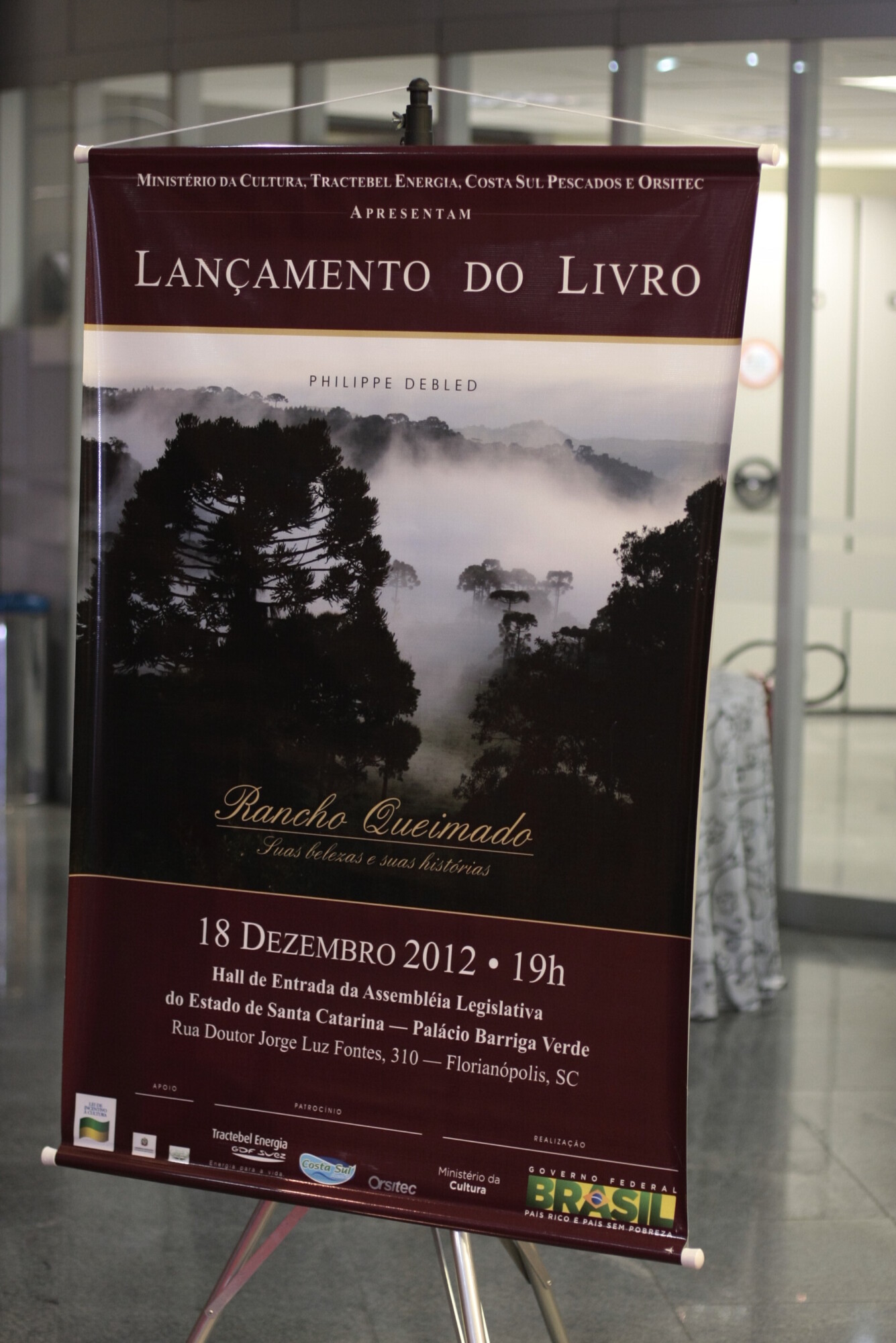 Rancho Queimado vira tema de livro que será lançado hoje na Assembleia