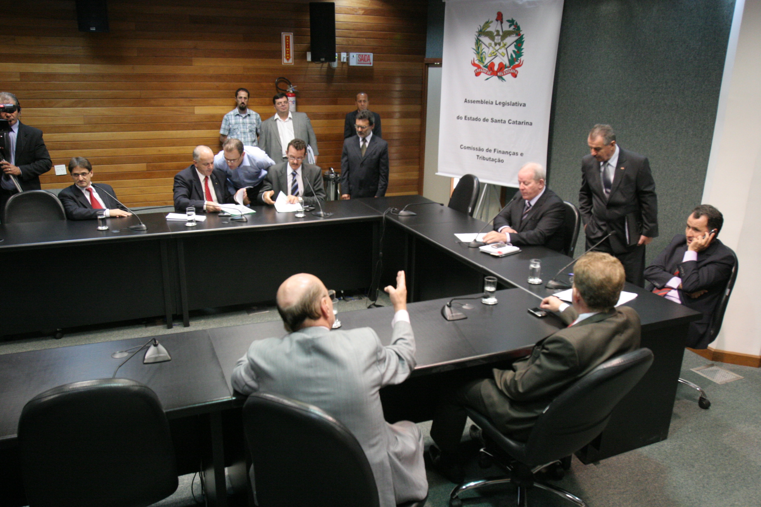 Reunião da Comissão de Finaças e Tributação     Foto Carlos Kilian