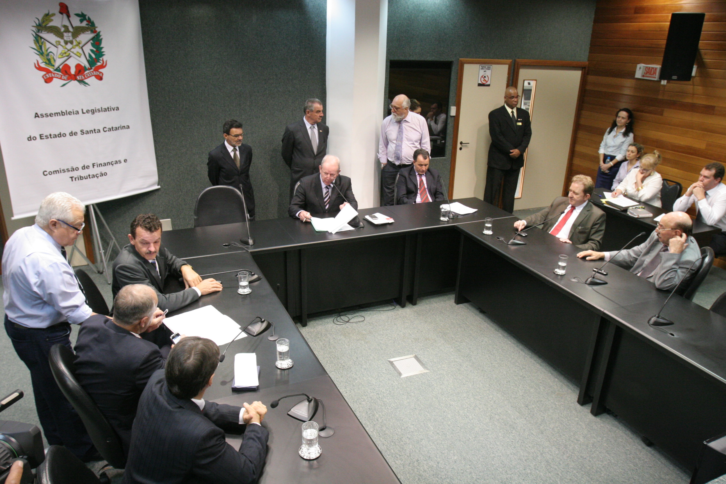 Reunião da Comissão de Finaças e Tributação     Foto Carlos Kilian