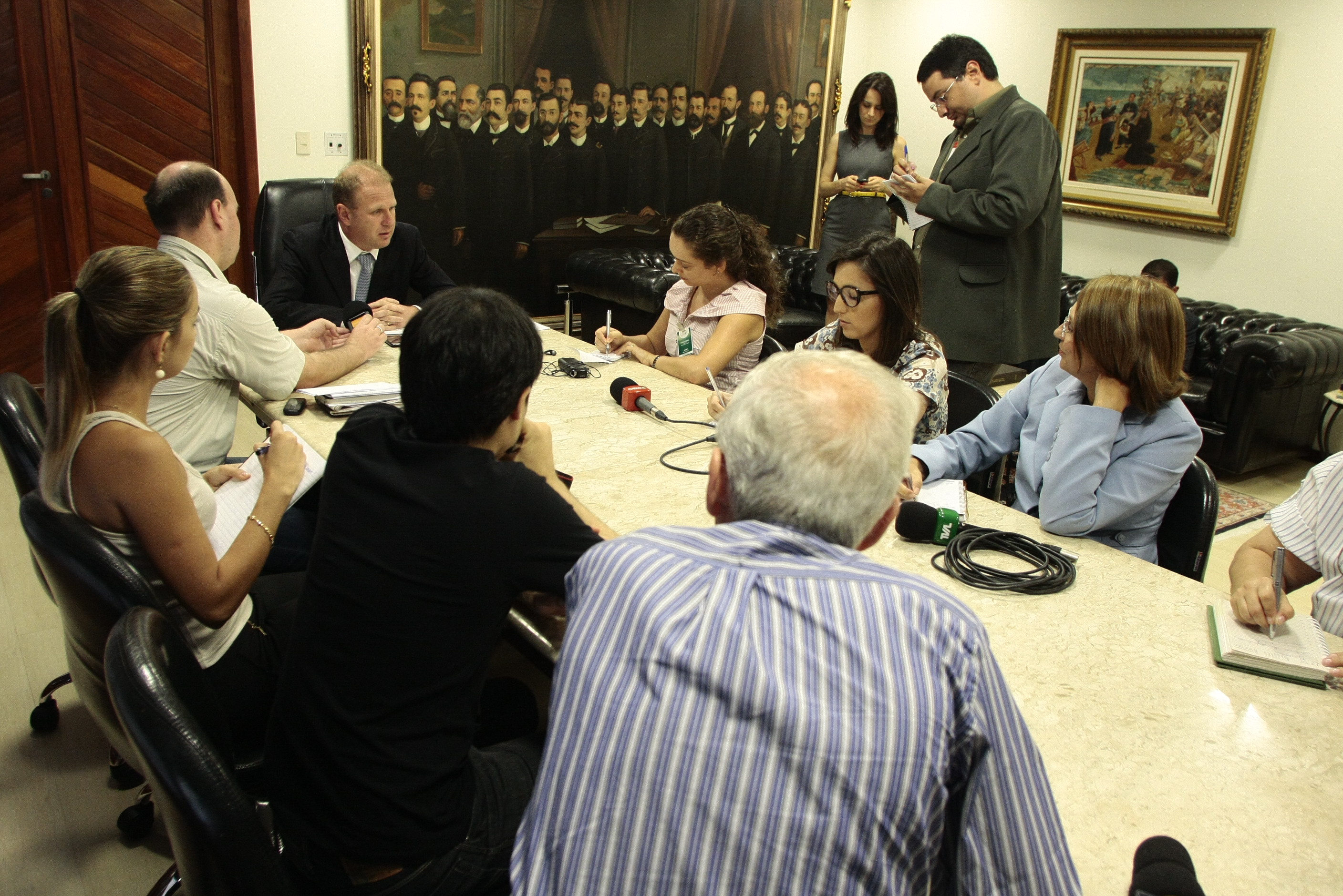 Coletiva com Gelson Merisio (PSD)