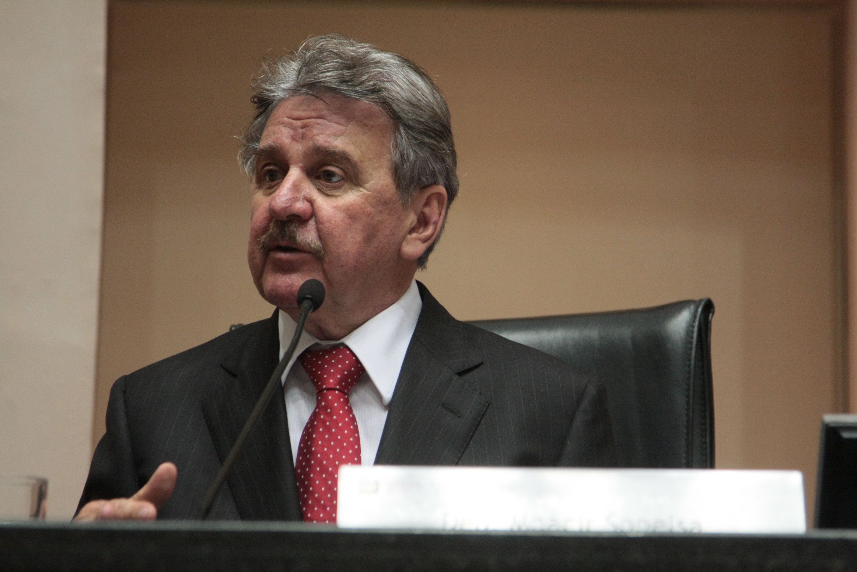 Ato Solene em comemoração aos 66 anos do Conselho Regional de Contabilidade - deputado Moacir Sopelsa (PMDB) - Foto: Lucas Gabriel Diniz