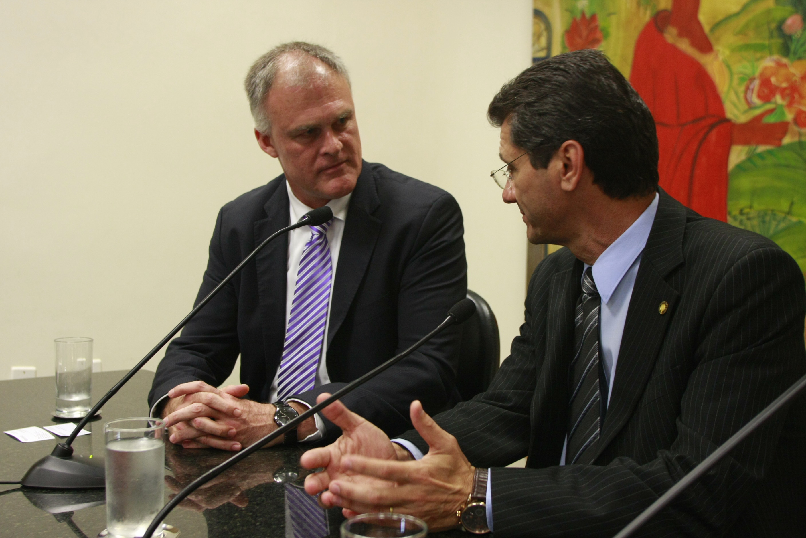 Visita de Bret Hacket, Embaixador da Austrália - Foto: Lucas Gabriel Diniz