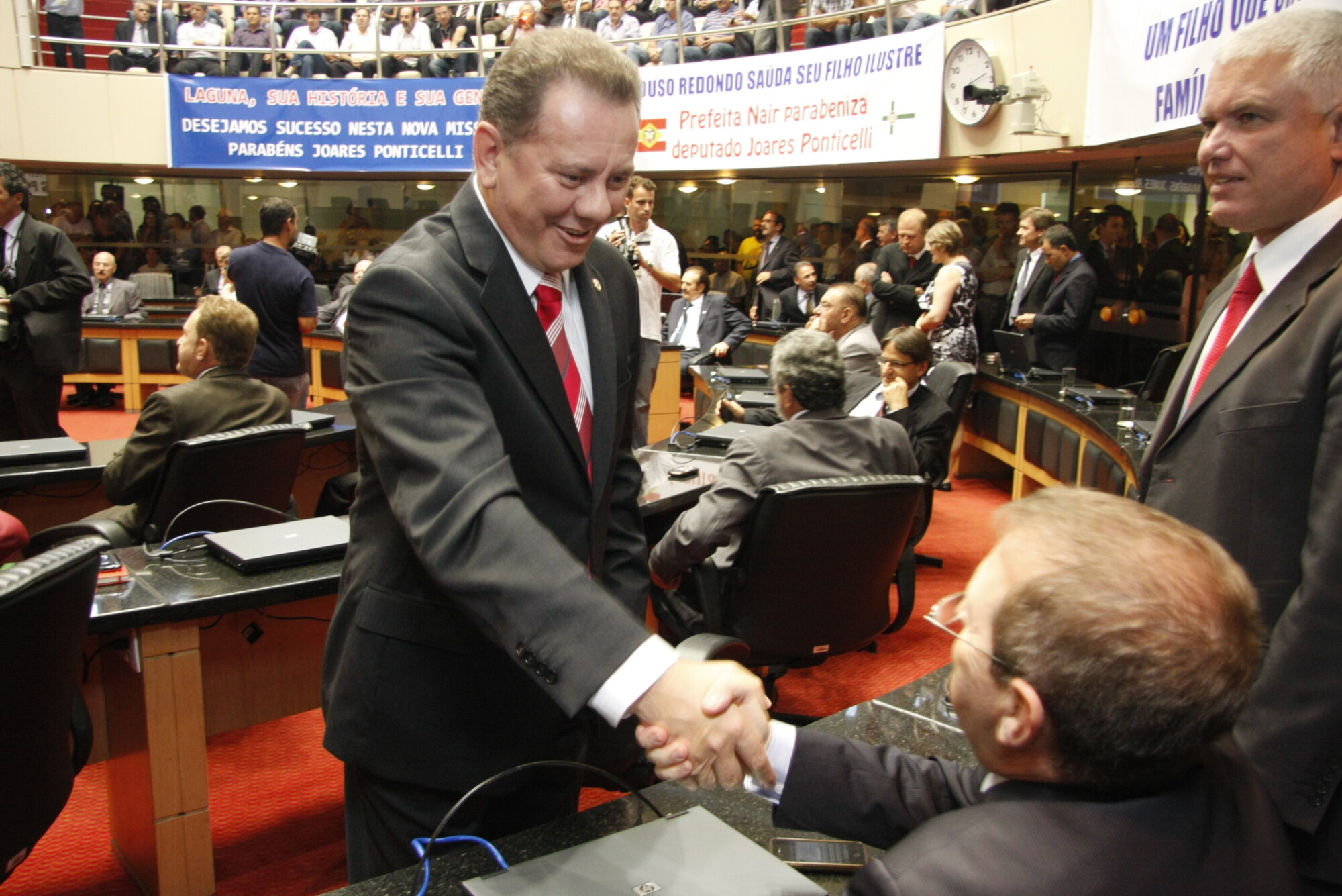 Joares Ponticelli é eleito para a Presidência da Assembleia Legislativa
