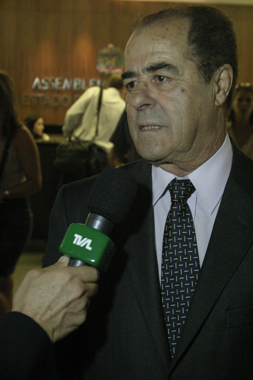 Ex Deputado Gilson dos Santos.  Foto: Miriam Zomer