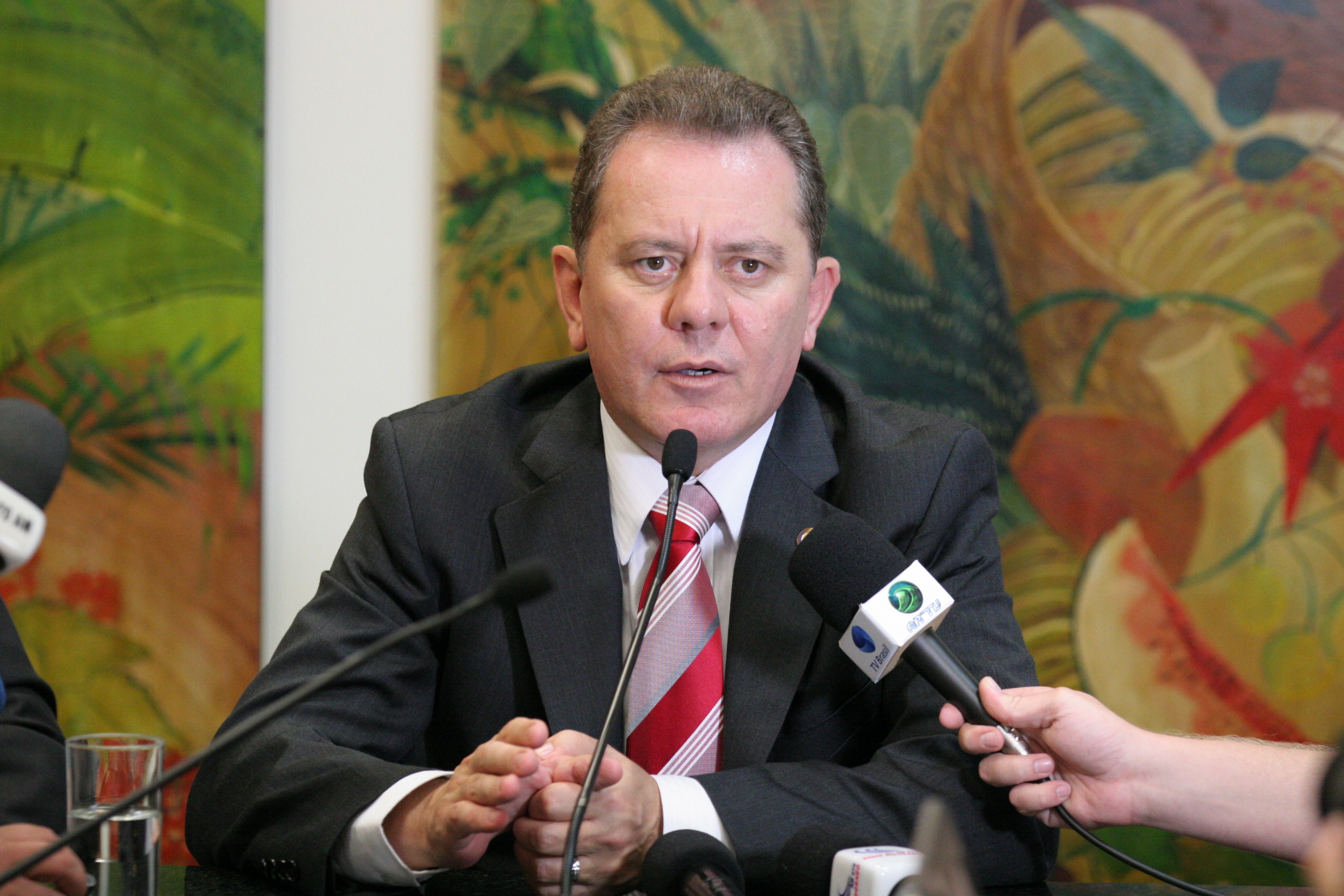 Coletiva do Presidente da ALESC, Joares Ponticelli (PP)