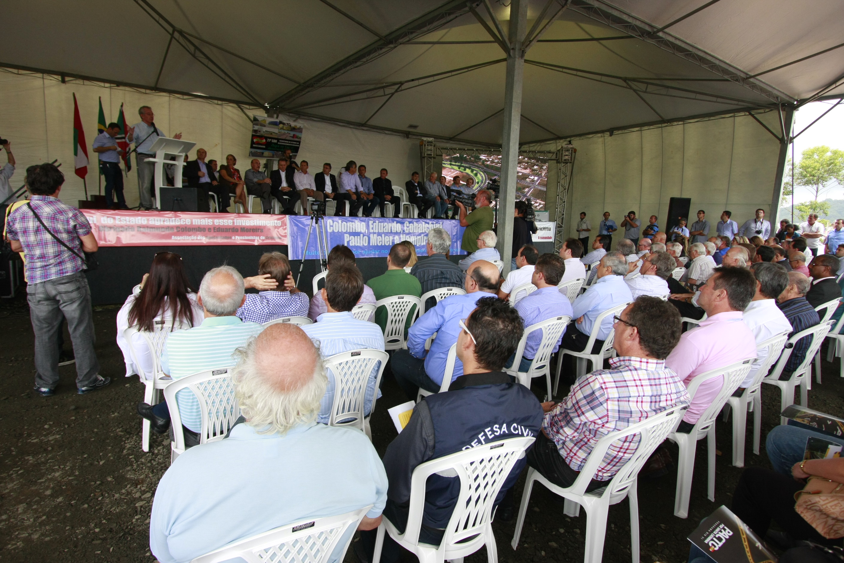 Lançamento da Via Rápida de Criciúma - Foto: Lucas Gabriel Diniz