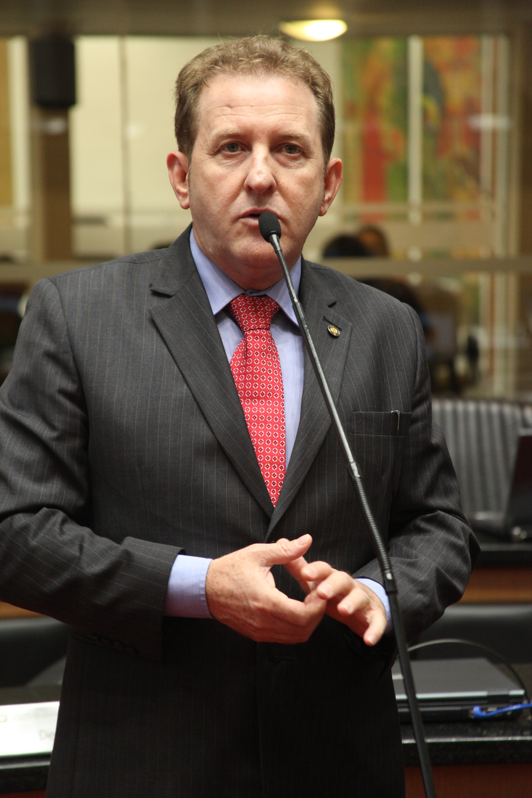 Sessão Ordinária - Plenário Osni Régis. Deputado Valmir Comin (PP). Foto: Fábio Queiroz