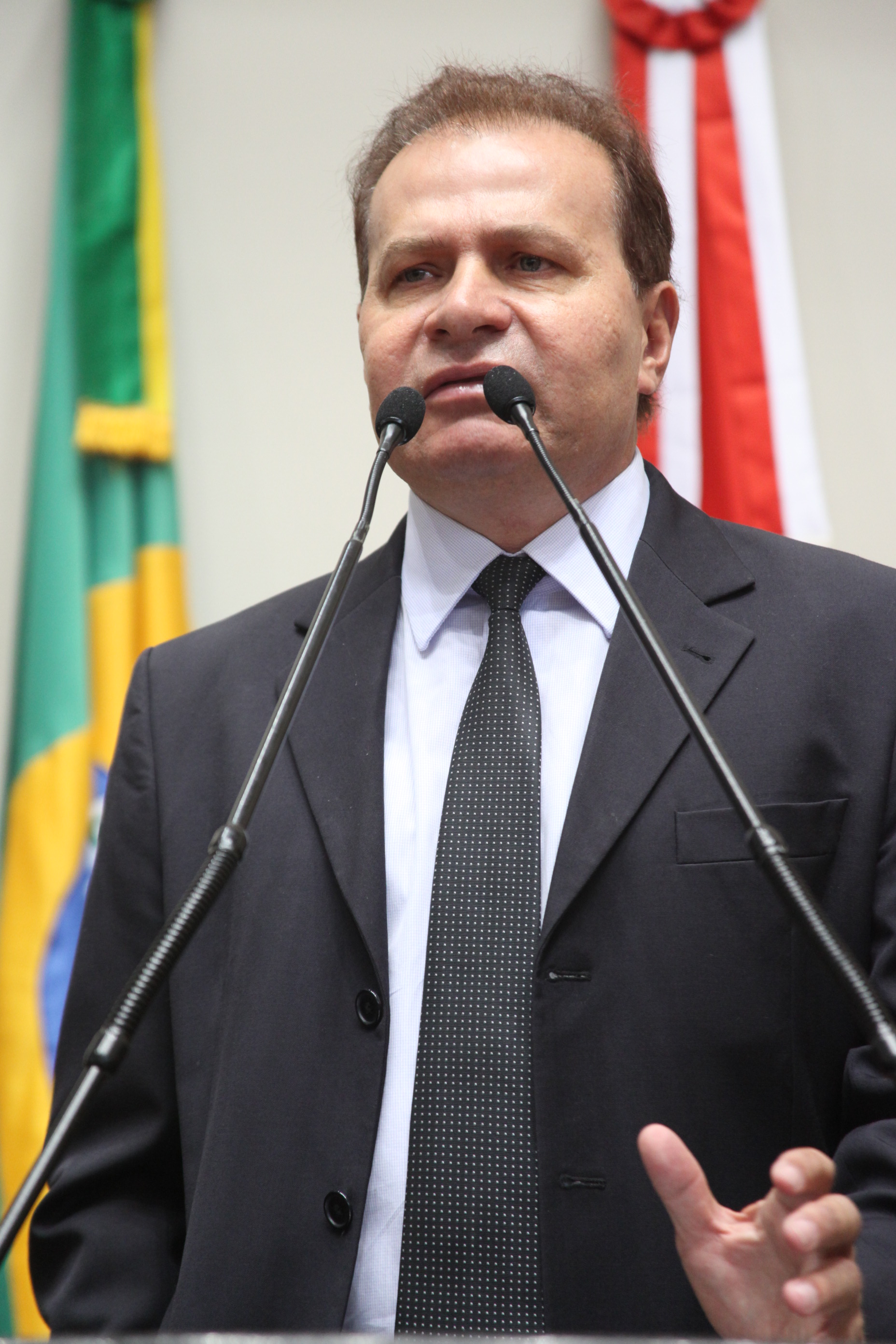 Sessão Ordinária - Plenário Osni Régis. Deputado Gilmar Knaesel (PSDB).  Foto: Fábio Queiroz