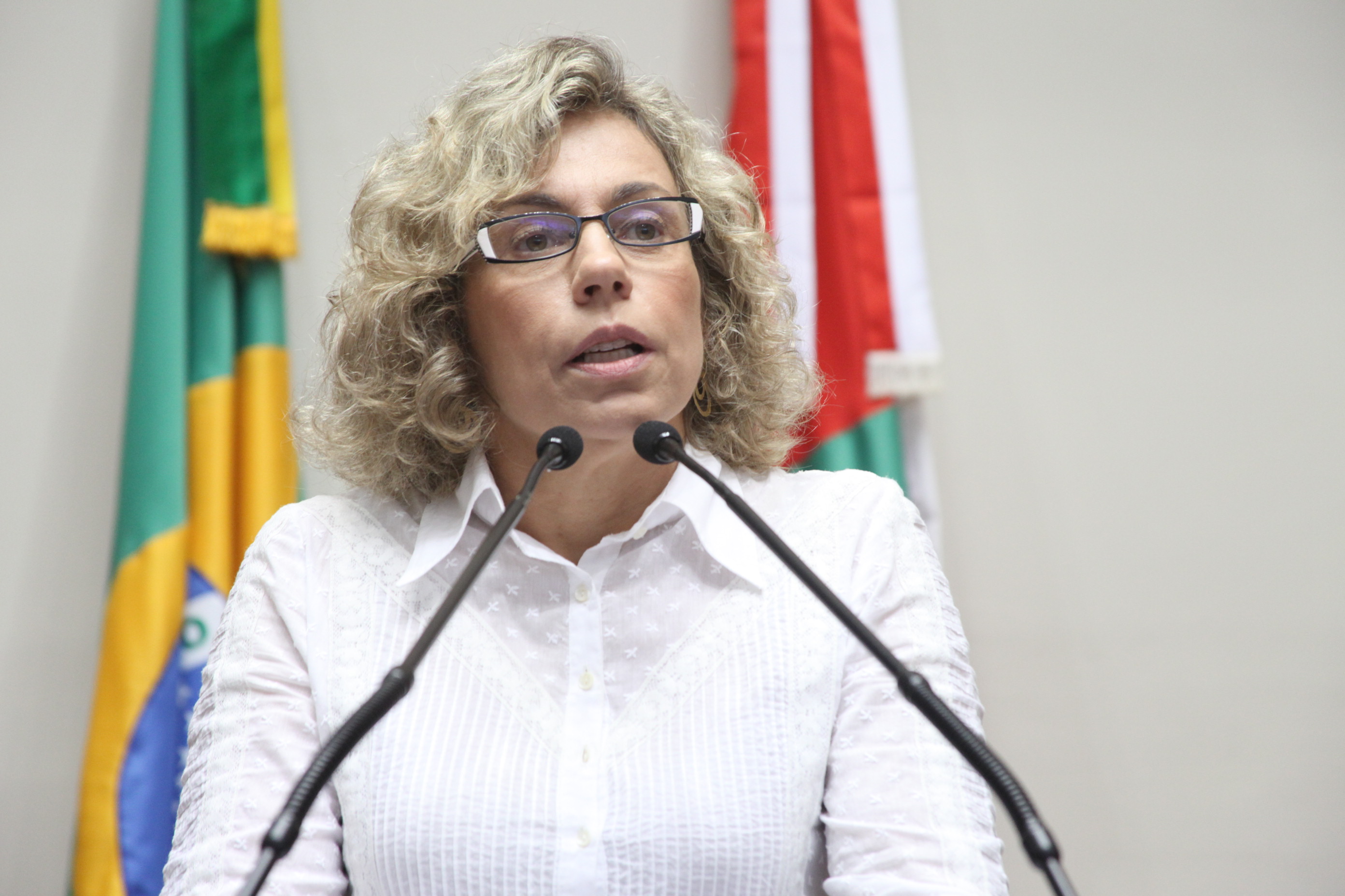 Sessão Ordinária - Plenário Osni Régis. Deputada Ana Paula Lima (PT). Foto: Fábio Queiroz