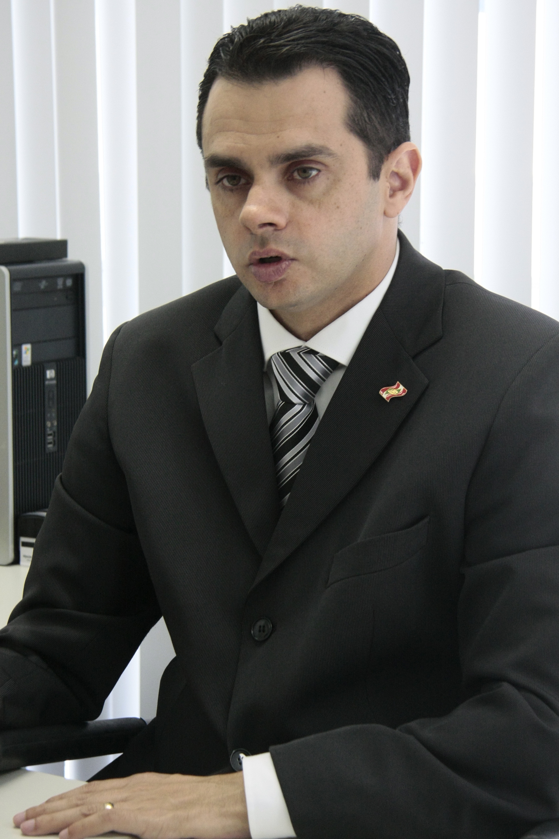 Augusto Piazza, Diretor da Auditoria Geral da Secretaria de Estado da Fazenda. Foto: Miriam Zomer