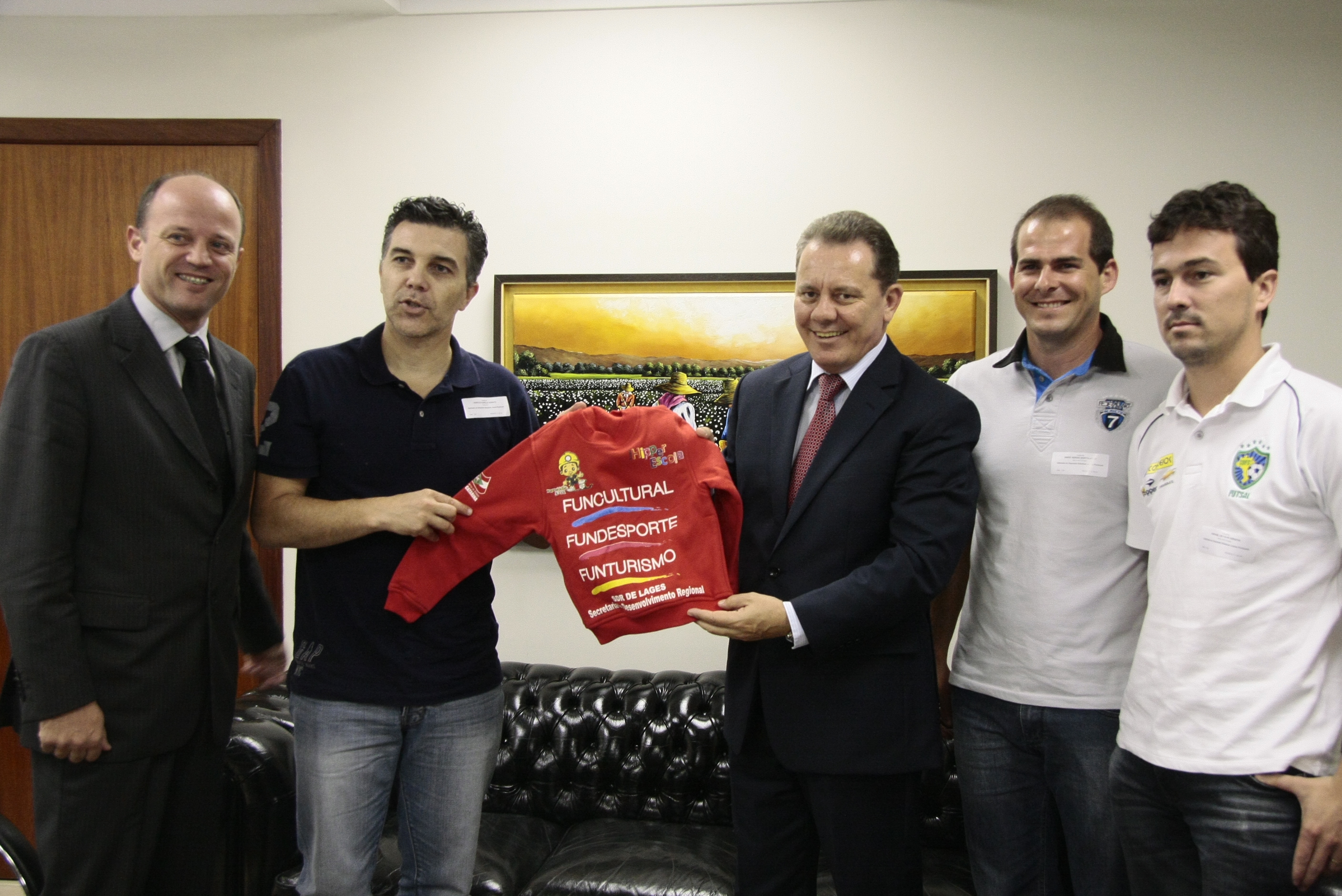 Audiência de Marcos Soratto (Pipoca), ex-técnico da Seleção Brasileira de Futsal. Foto: Eduardo Guedes