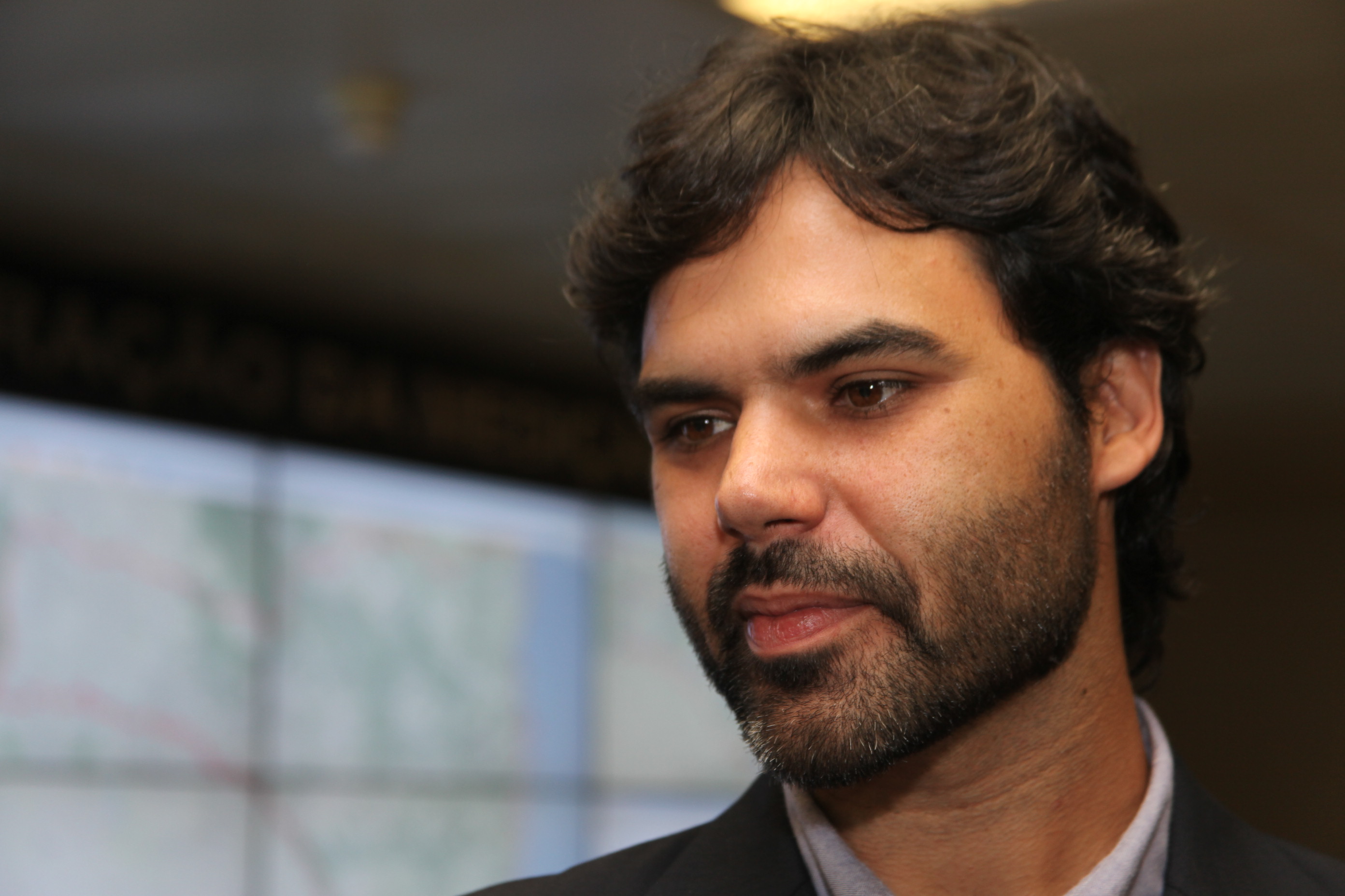 Celesc divulga dados sobre o Horário de Verão. Entrevistado Gustavo Cavalcante - Engenheiro Eletricista. Foto: Fábio Queiroz