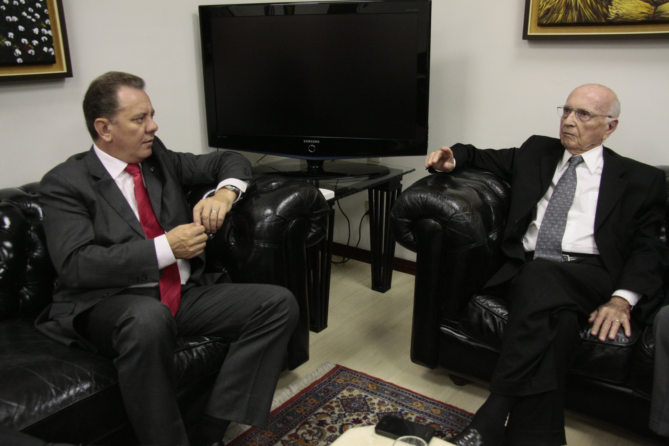 Visita de Ruy Hülse à Presidência