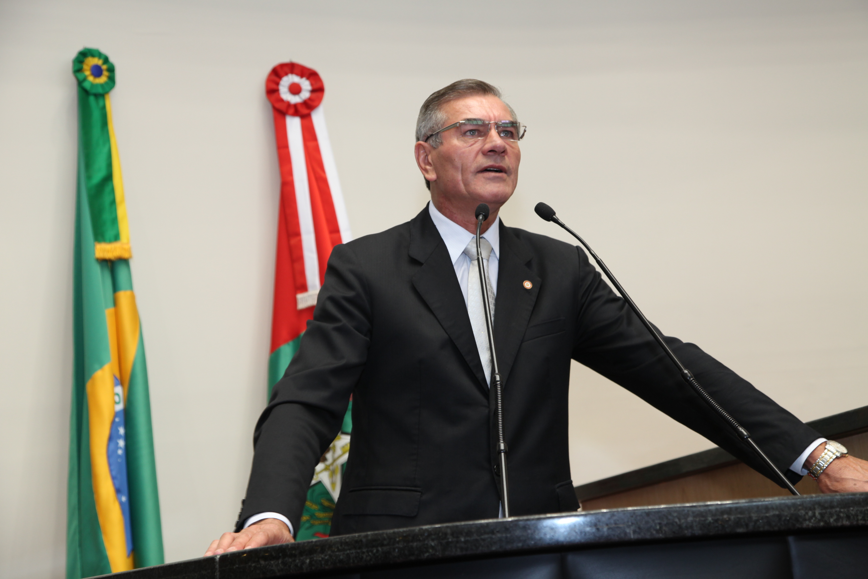 Sessão Ordinária - Plenário Osni Régis. Deputado Silvio Dreveck (PP)