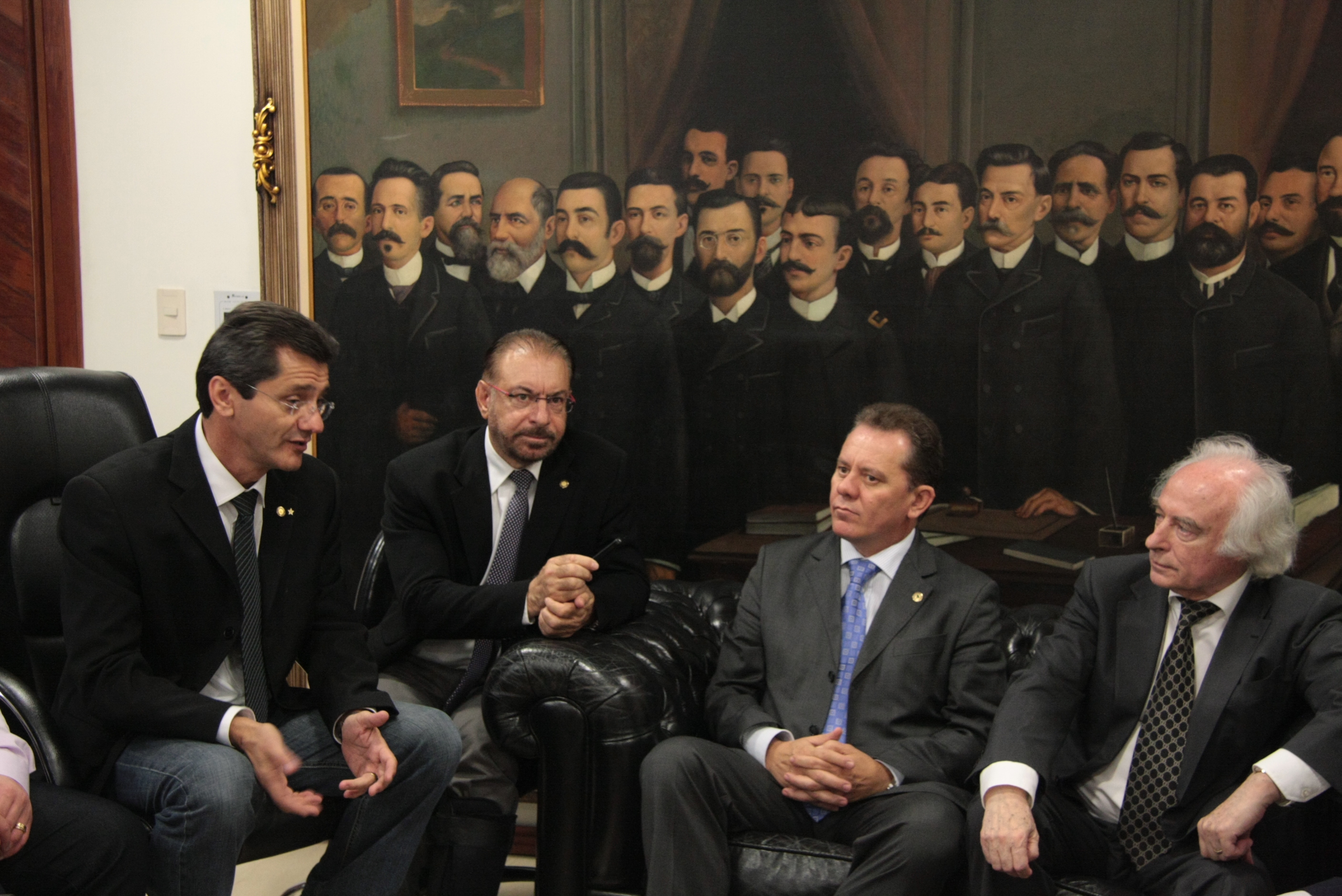 Comitiva da Áustria visita Assembleia. Foto: Eduardo Guedes de Oliveira