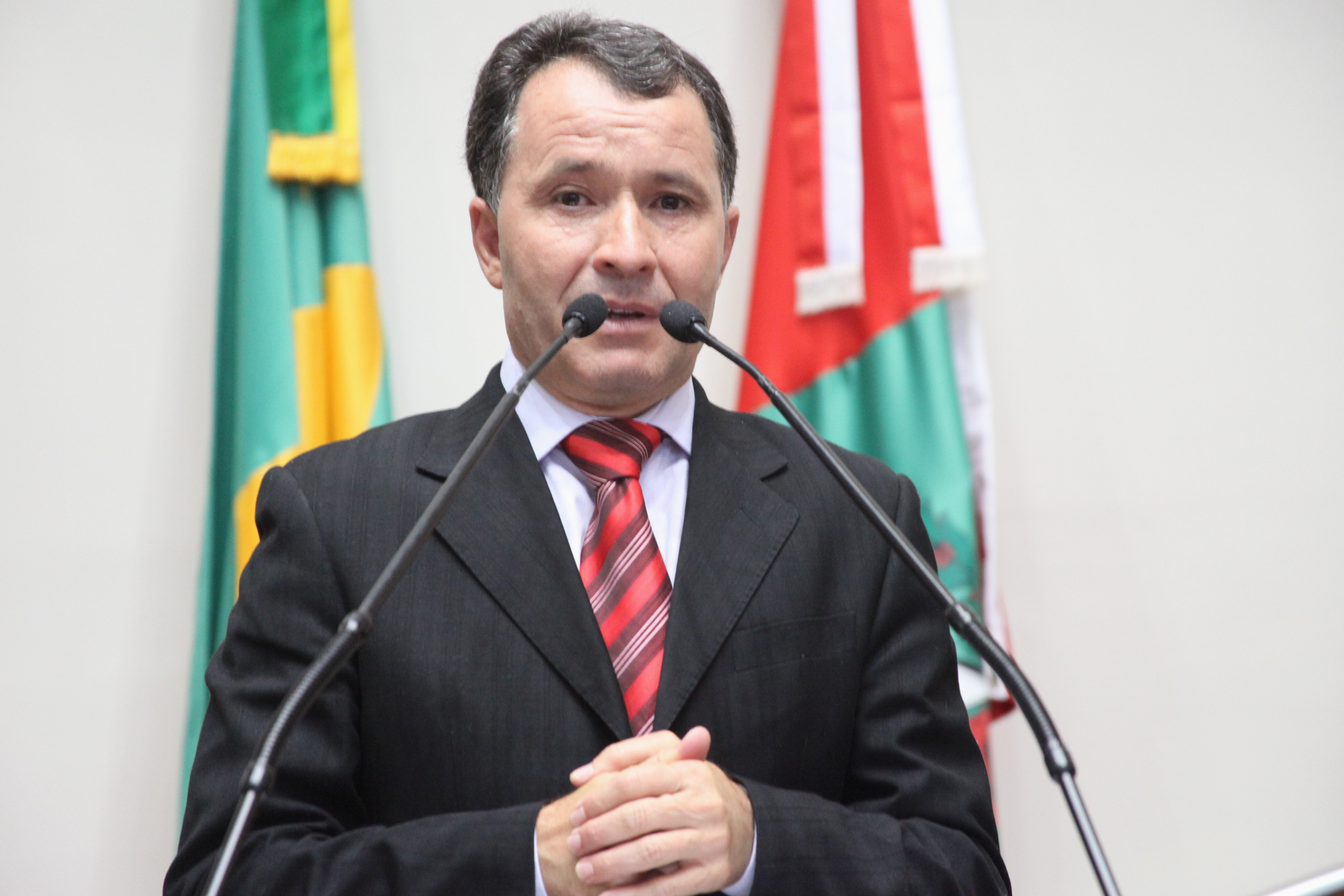 Sessão Ordinária - Plenário Osni Régis. Deputado Darci de Matos (PSD)  Foto: Fábio Queiroz