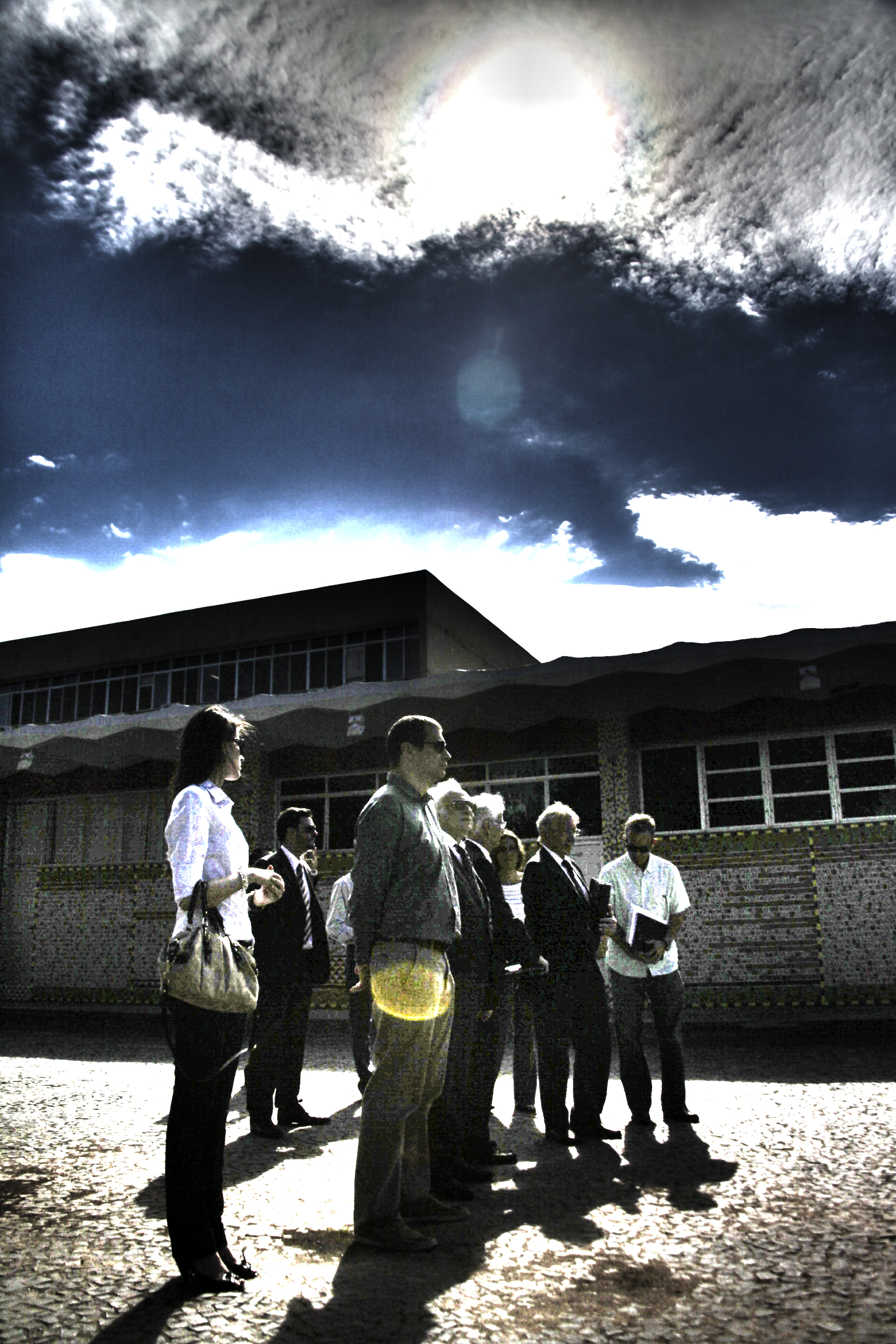 Empresários austríacos visitam projetos de energia solar da UFSC. Foto: Fábio Queiroz
