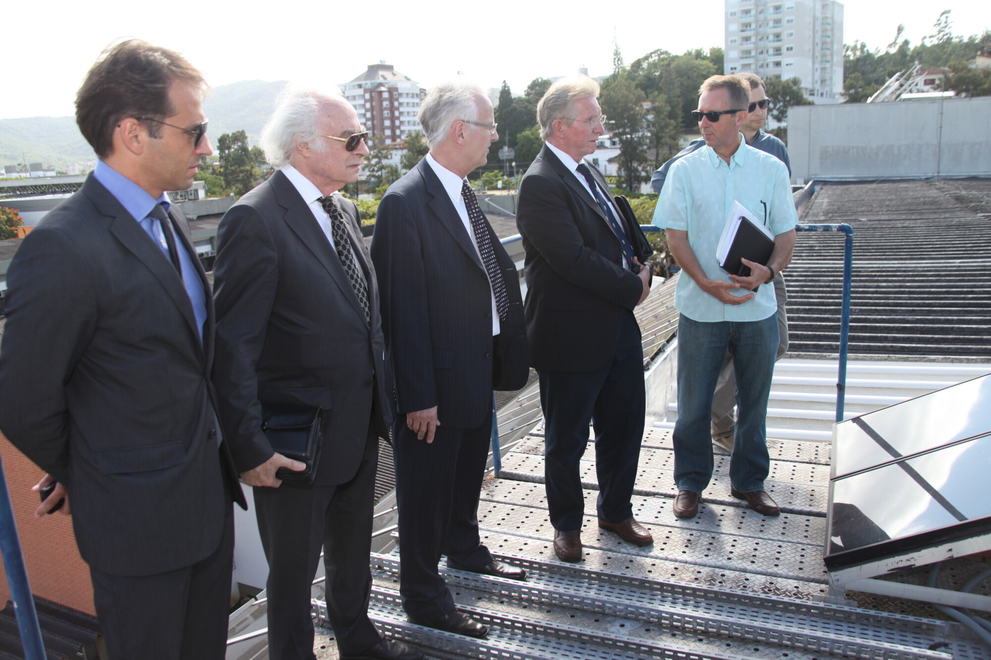 Austríacos conhecem projetos em energia solar desenvolvidos pela UFSC