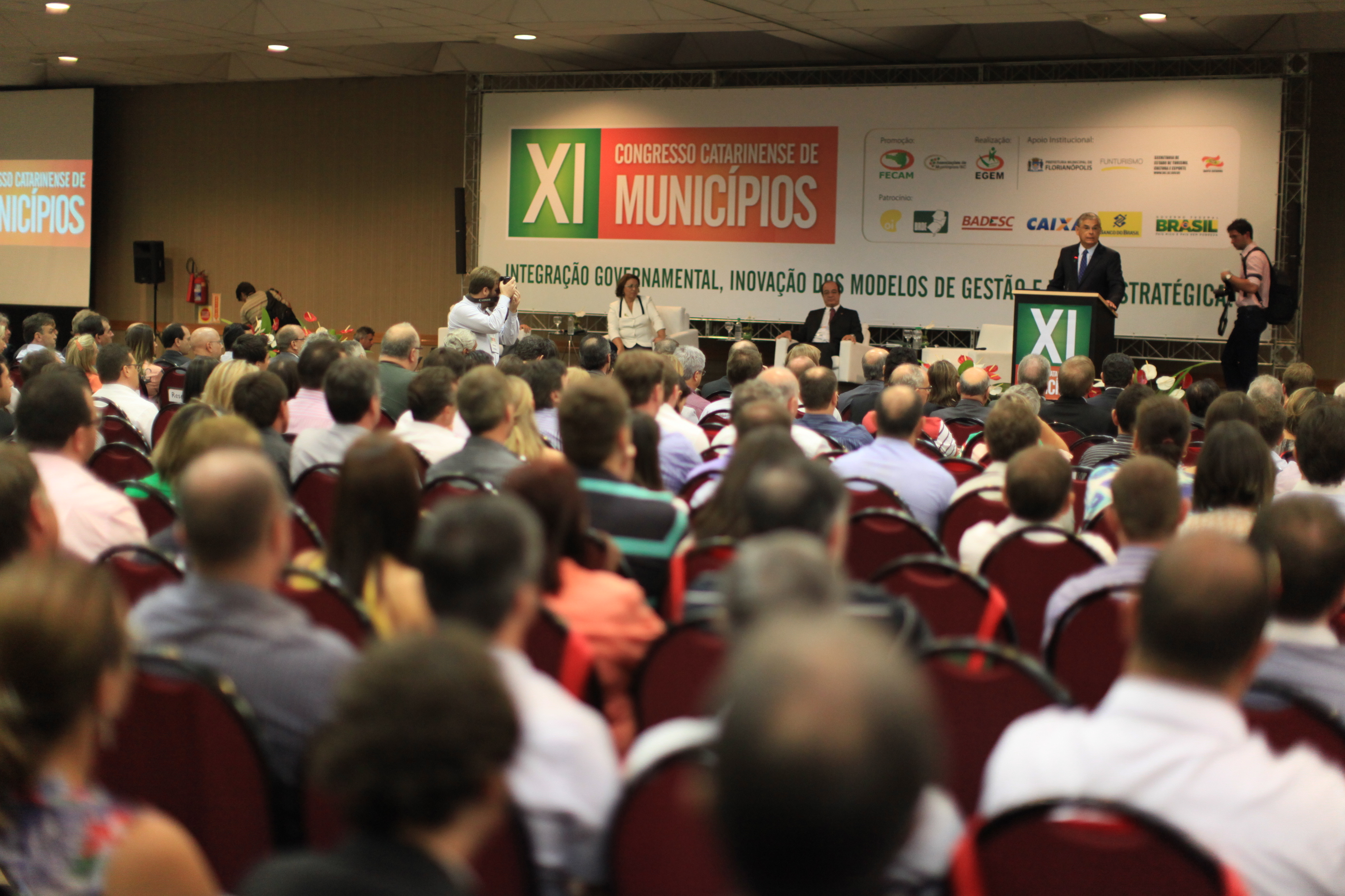 XI Congresso Catarinense de Municípios - Foto: Lucas Gabriel Diniz