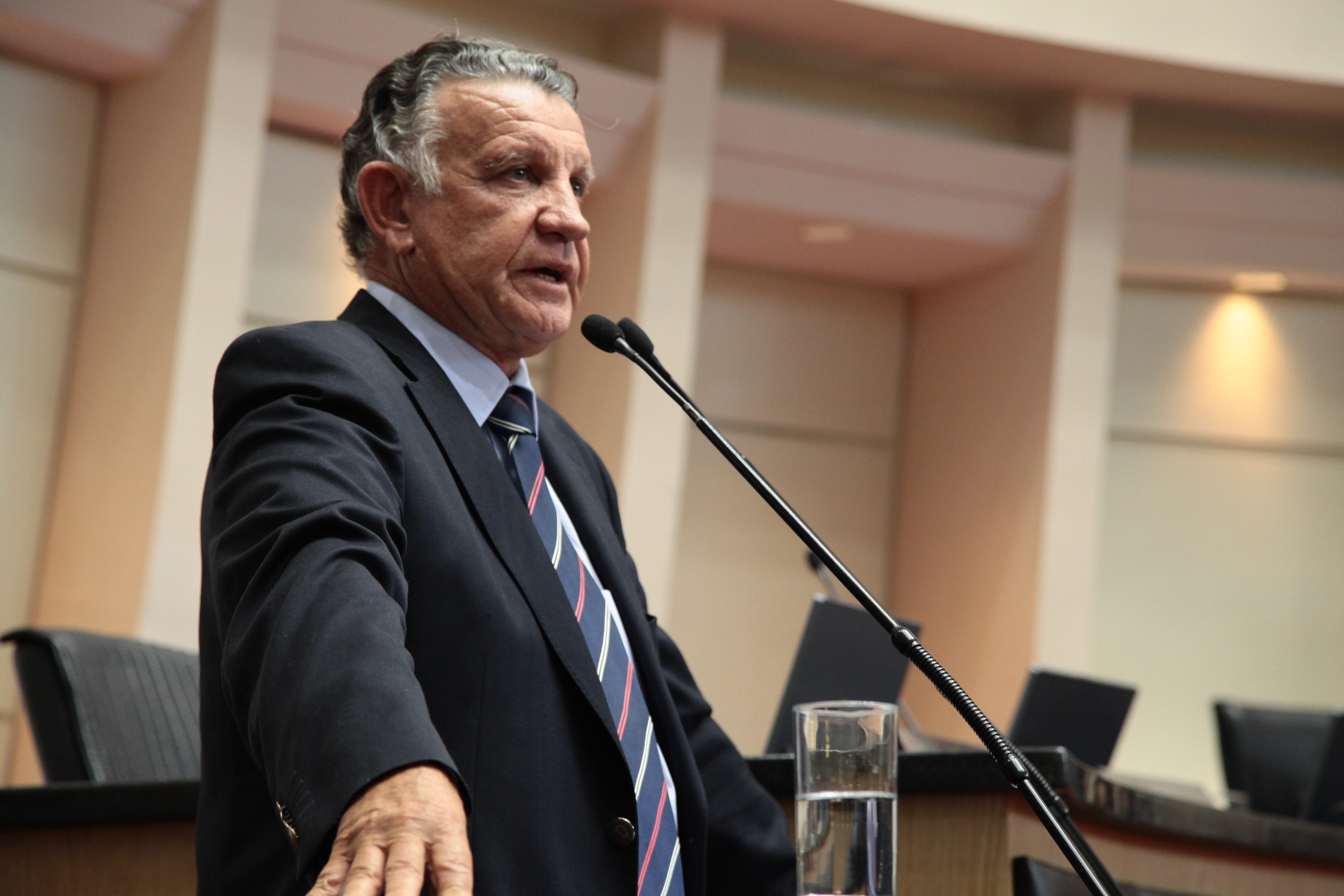 Sessão Ordinária - Plenário Osni Régis. Deputado Edson Andrino (PMDB). Foto: Miriam Zomer