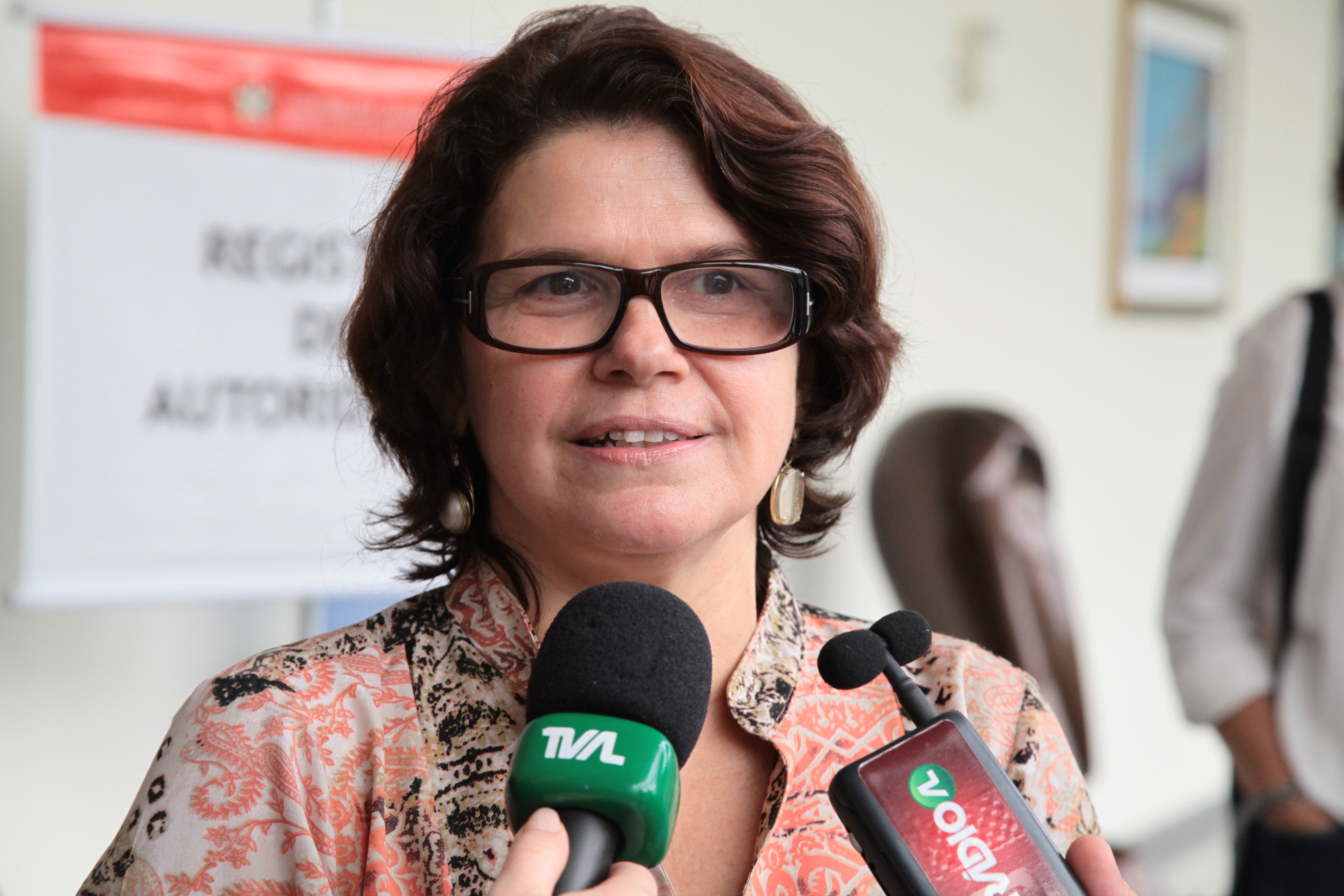 I Fórum Catarinense sobre Doenças Raras. Palestrante Dra. Giseli de Luca. Foto: Miriam Zomer
