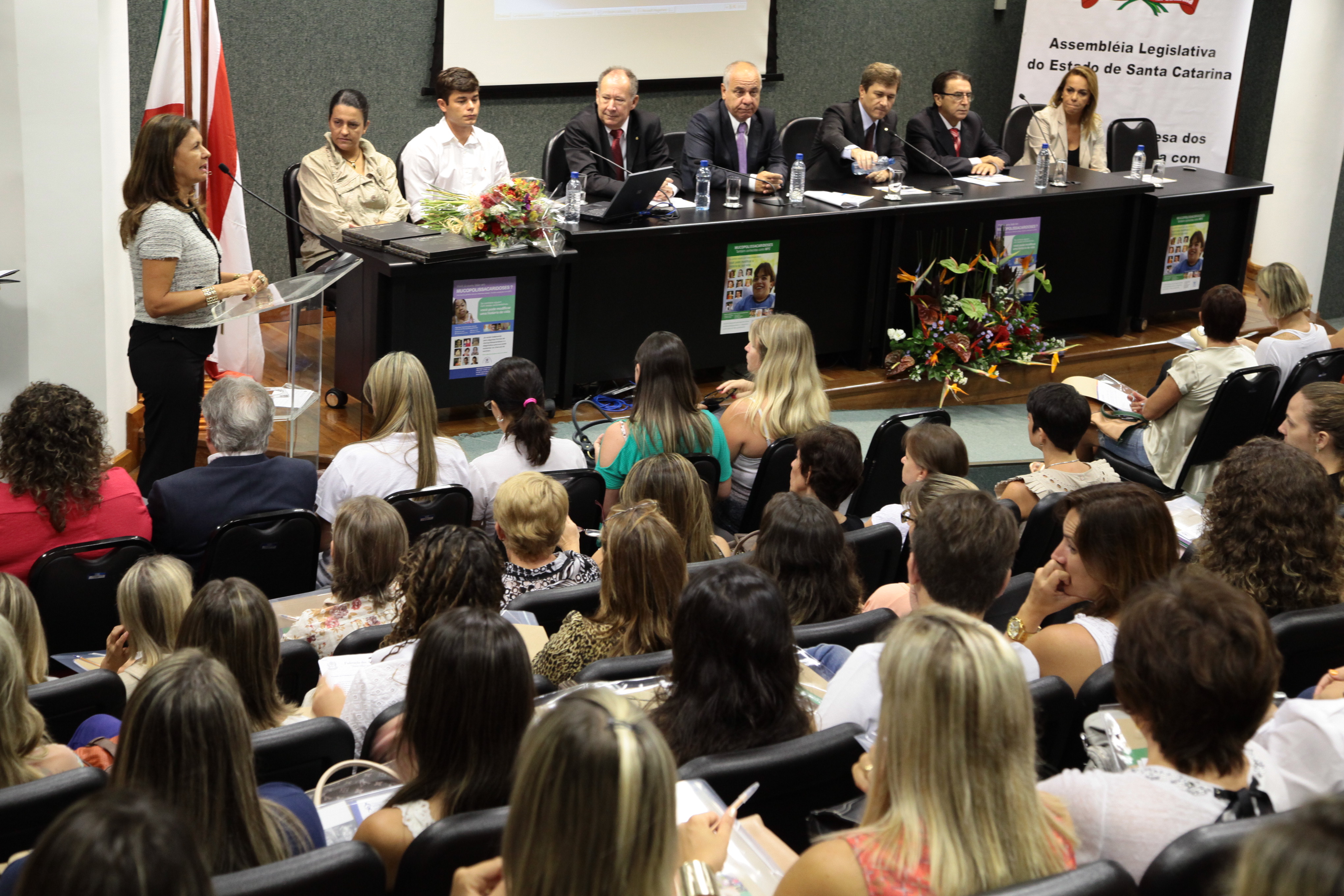 I Fórum Catarinense sobre Doenças Raras. Foto: Miriam Zomer