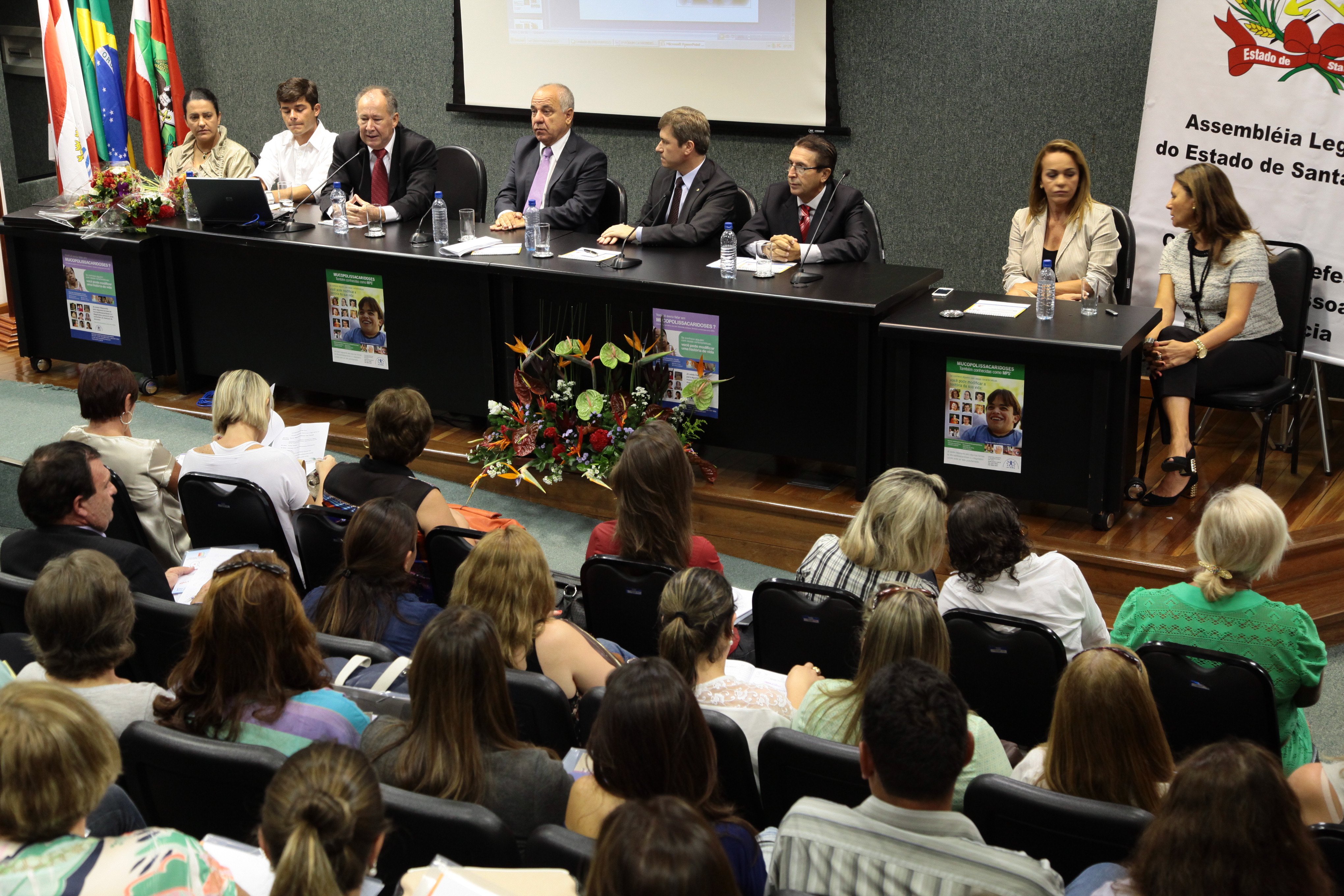 I Fórum Catarinense sobre Doenças Raras. Foto: Miriam Zomer