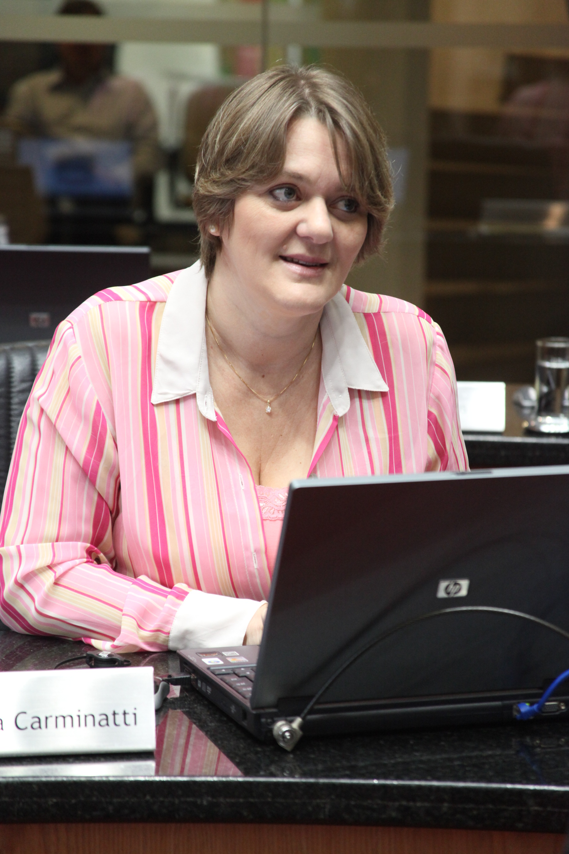 Sessão Ordinária - Plenário Osni Regis. Deputada Luciane Carminatti (PT). Foto: Fábio Queiroz
