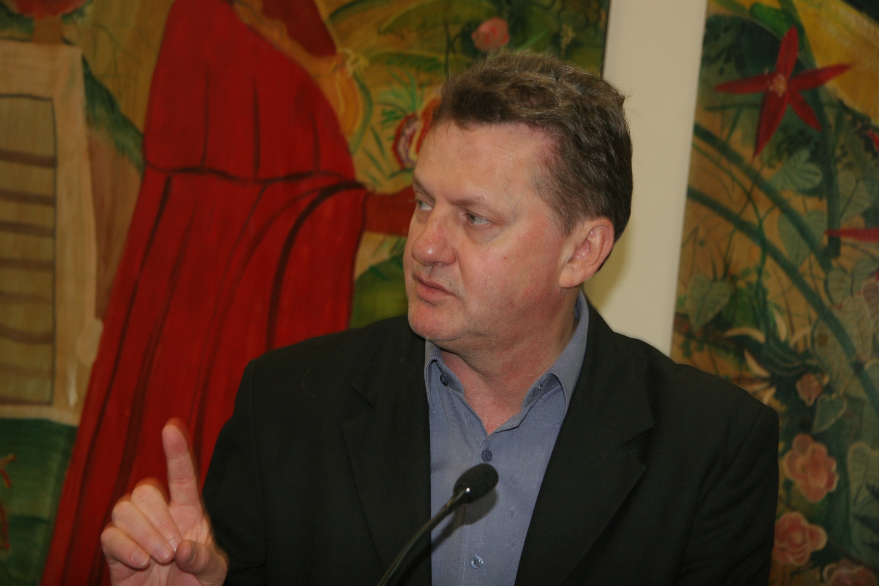 Coletiva com o Secretário de Saúde Acélio Casagrande