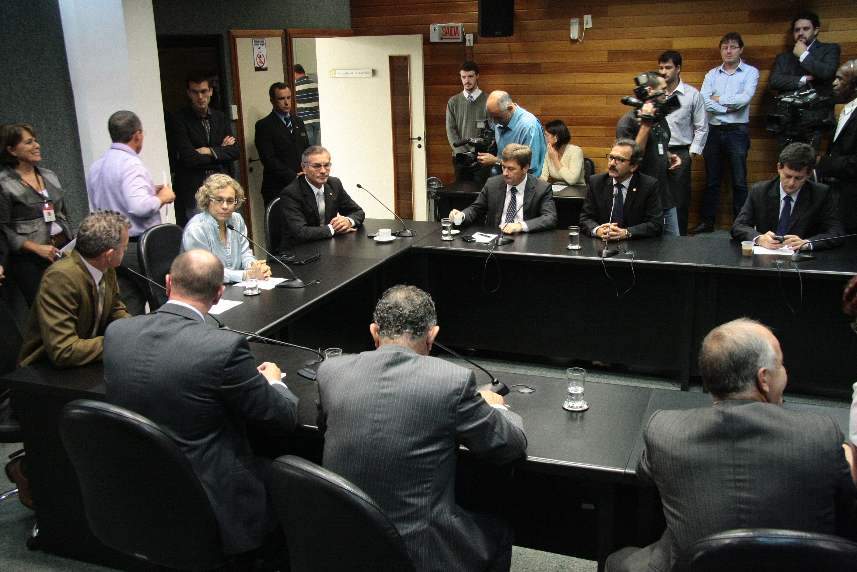 Reunião da Comissão de Constituição e Justiça. Foto: Jonas Lemos Campos