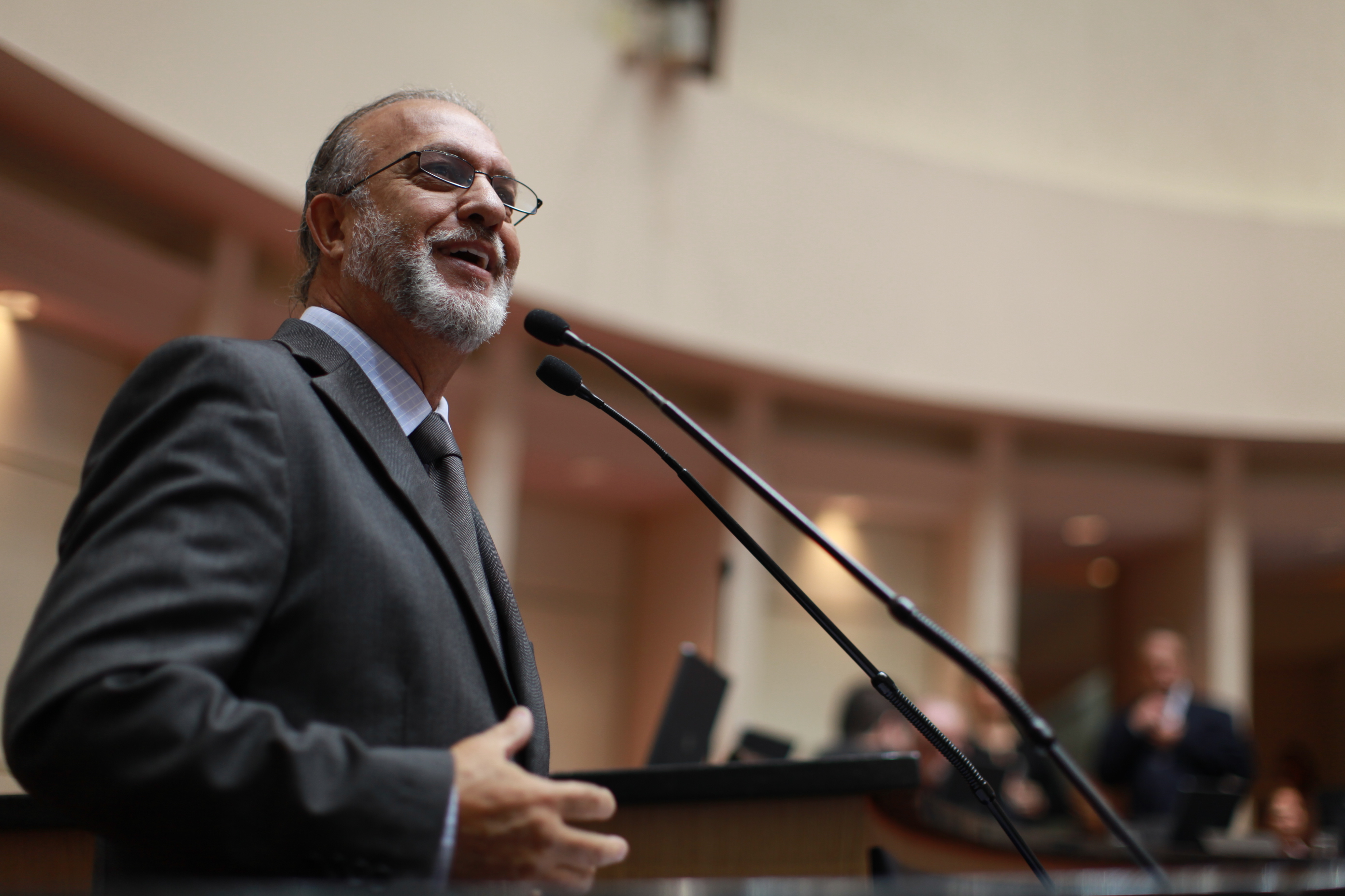 Sessão Ordinária - Plenário Osni Régis - Deputado Nilson Gonçalves (PSDB) - Foto: Lucas Gabriel Diniz