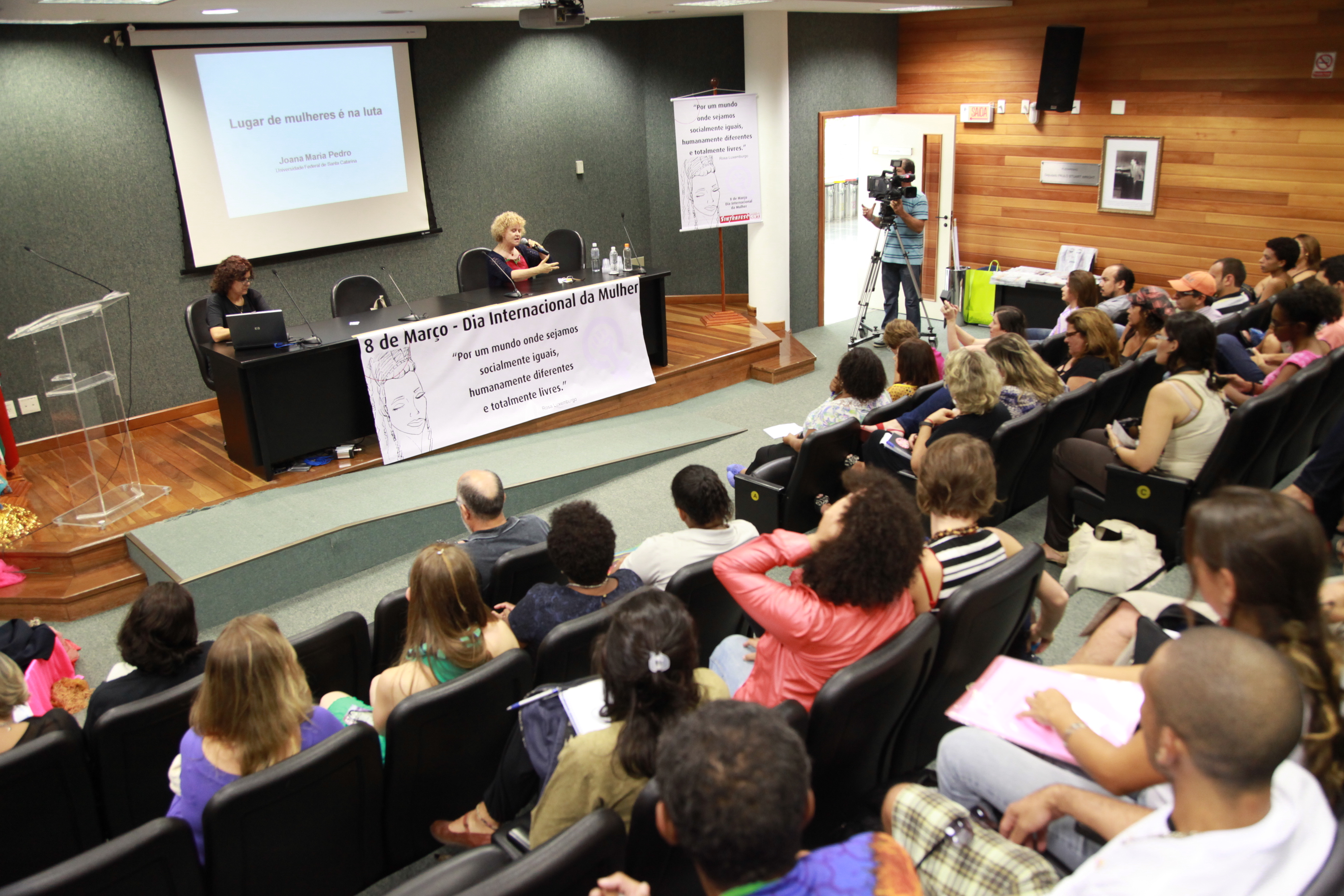 Seminário Comemorativo ao Dia Internacional da Mulher - Foto: Lucas Gabriel Diniz