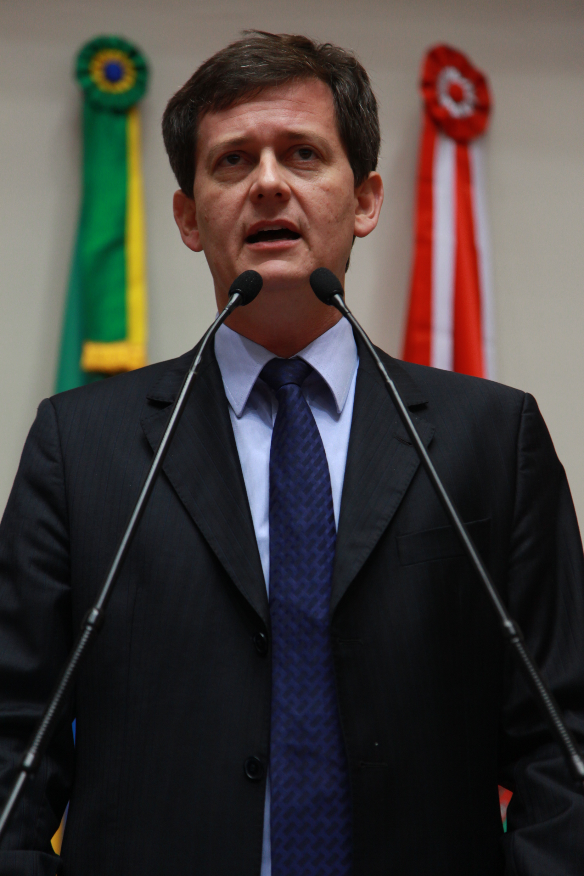 Sessão Ordinária - Plenário Osni Régis - Deputado Jean Kuhlmann (PSD) - Foto: Lucas Gabriel Diniz